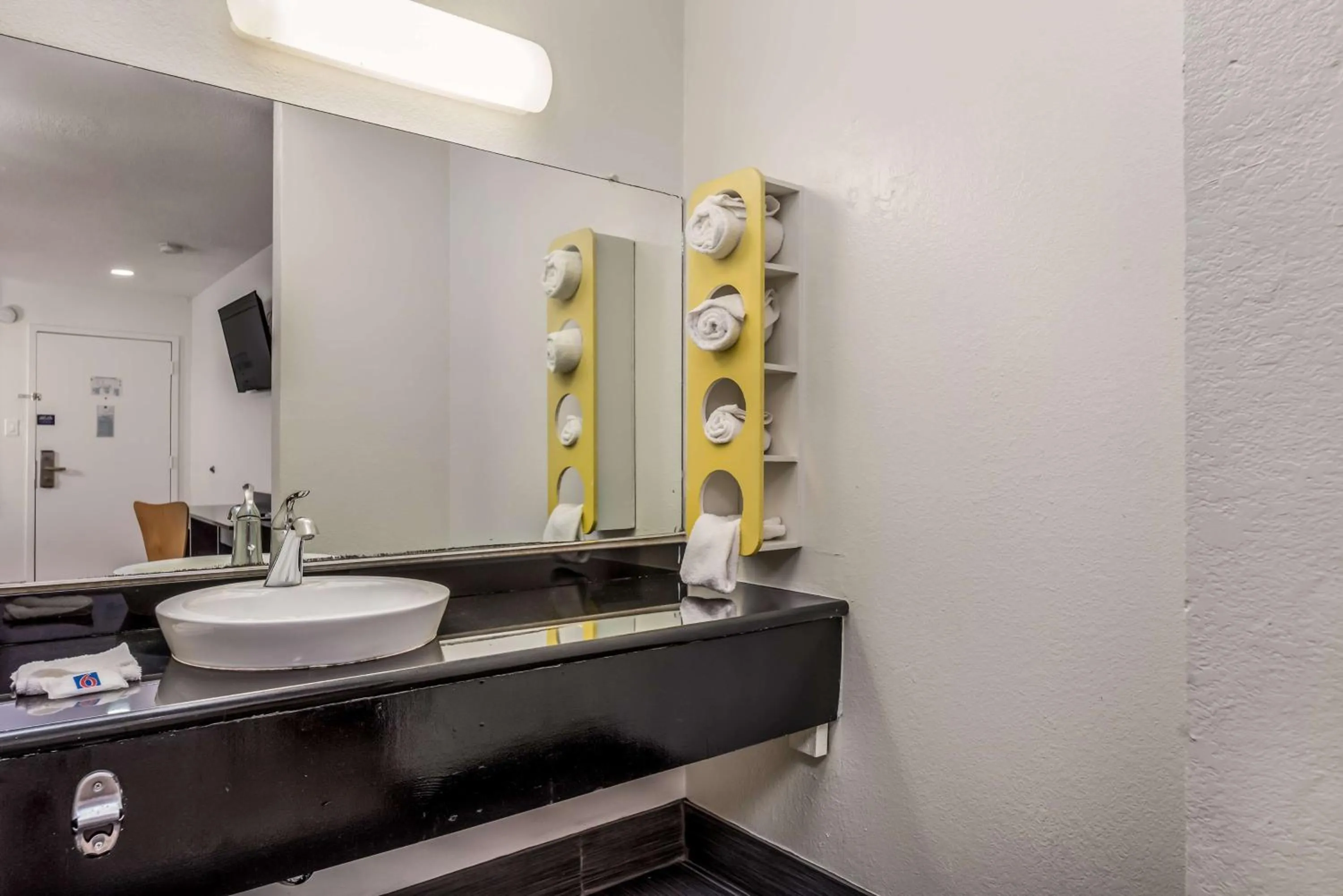 Bathroom in Motel 6-Westley, CA