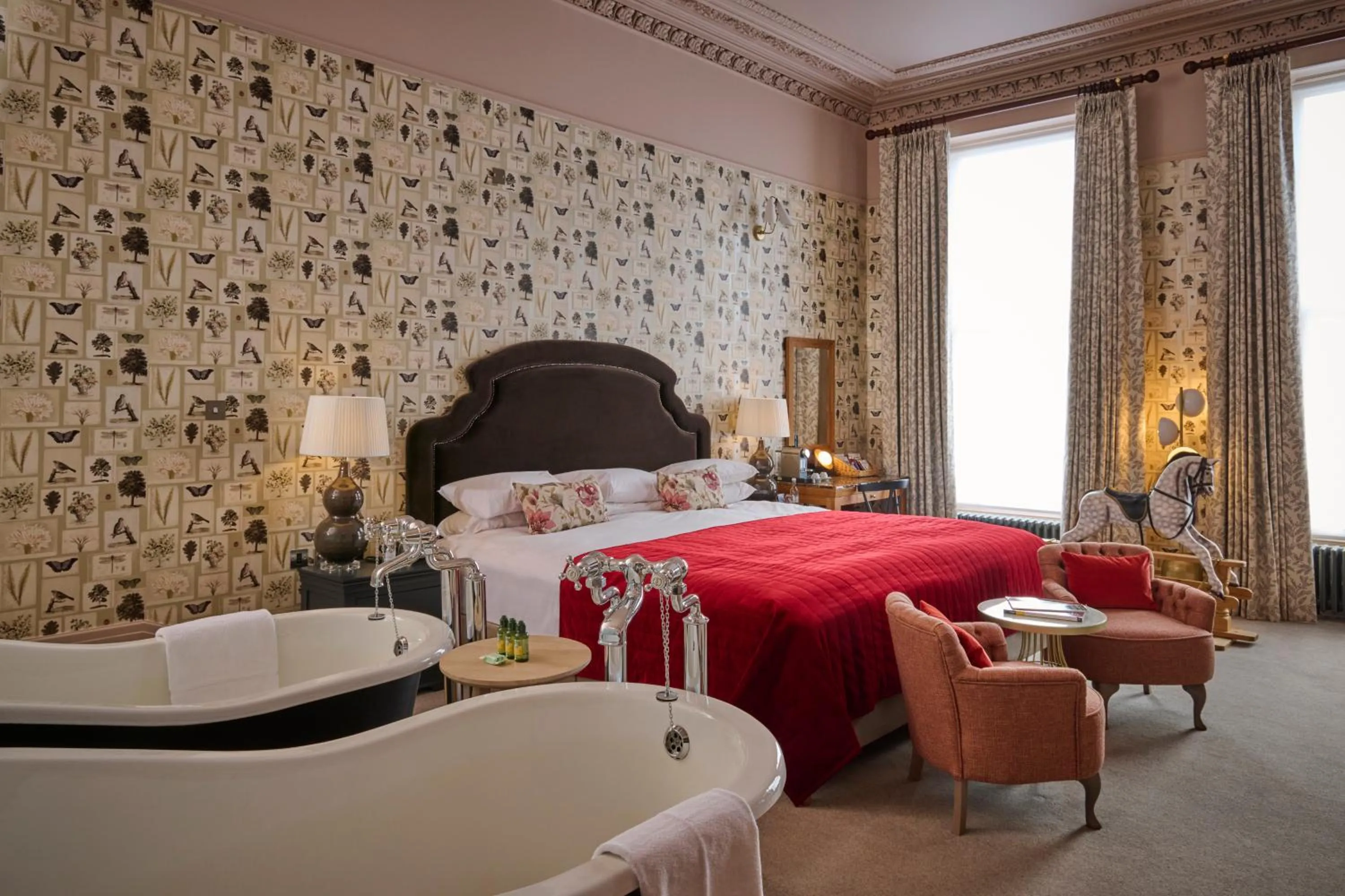 Bedroom, Bed in Hotel du Vin Cheltenham