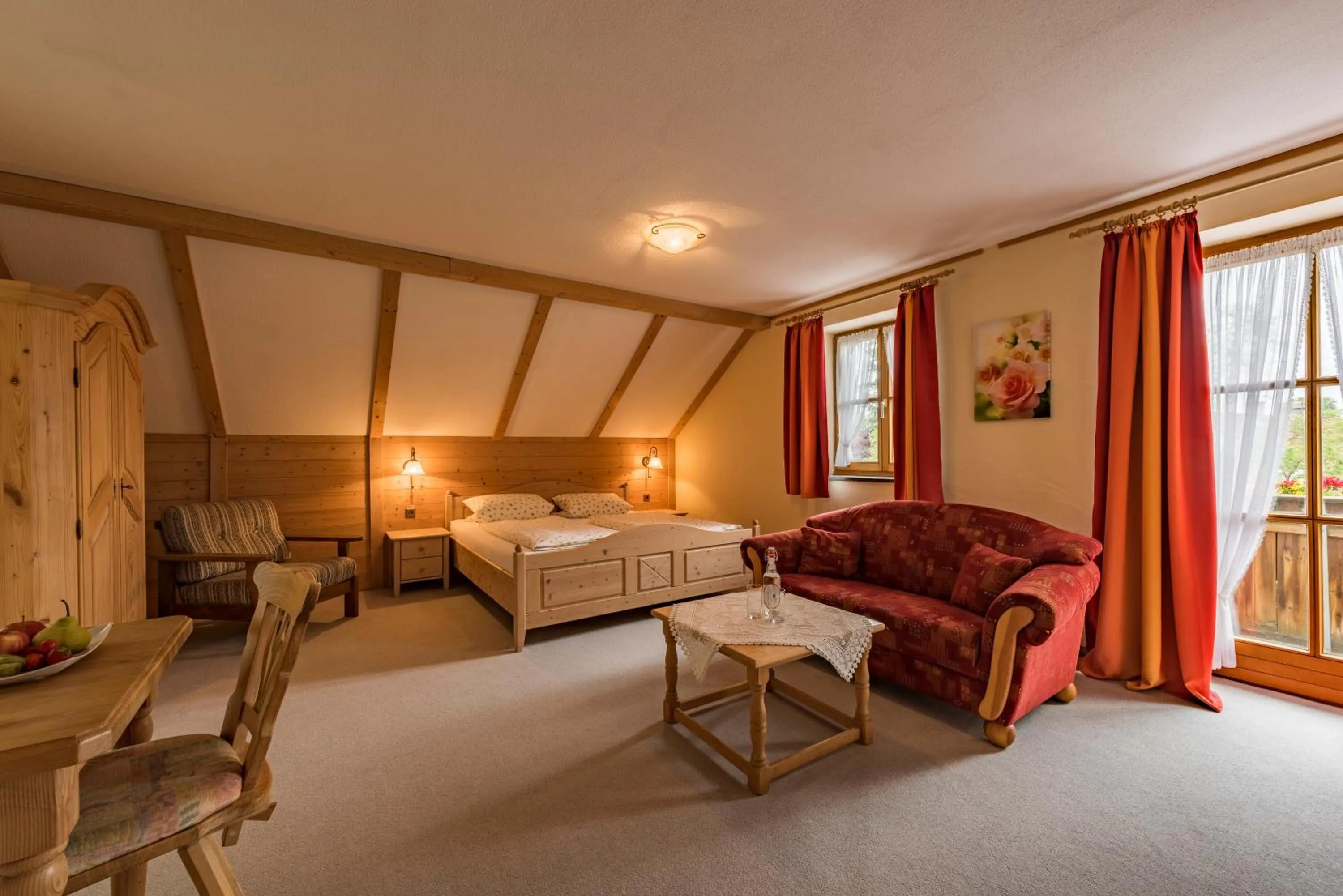 Bed in Landgasthof Wangerstuben