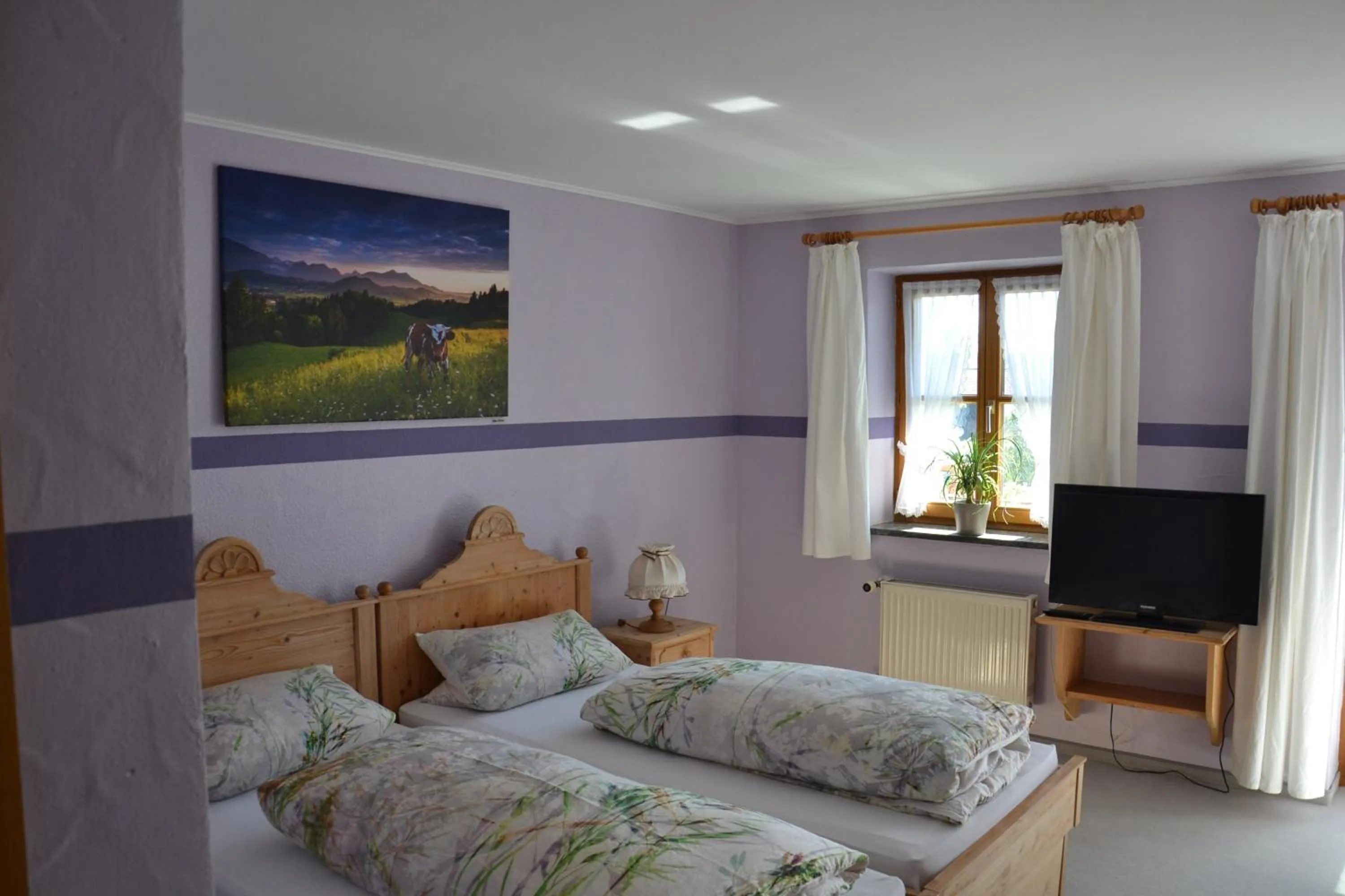 Bed in Landgasthof Wangerstuben