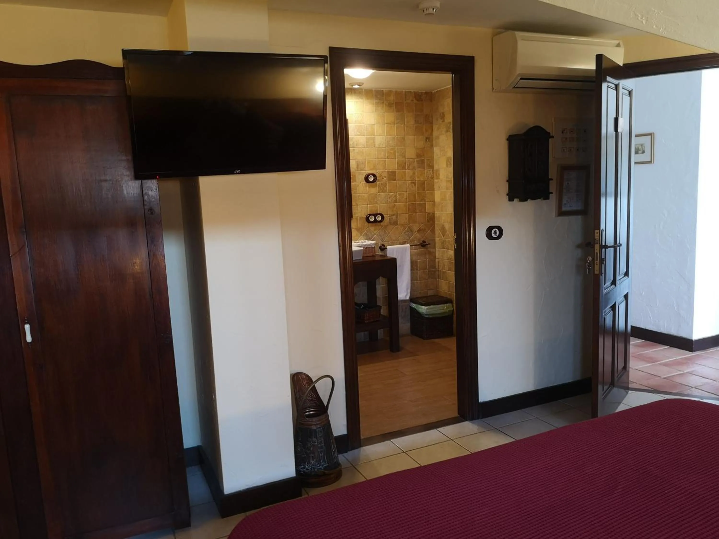 Bedroom, Bed in Hotel Triskel