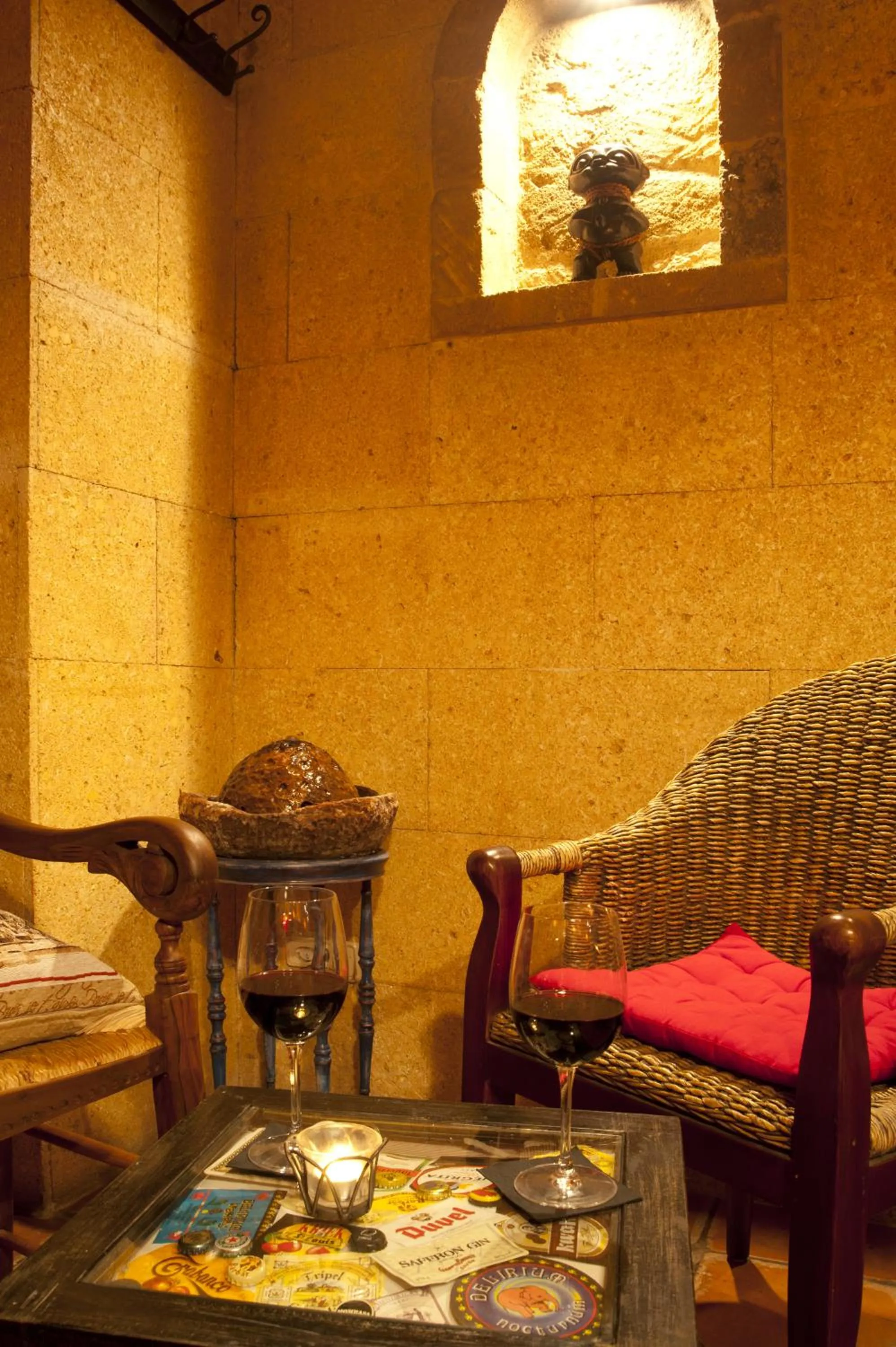 Lobby or reception in Hotel Triskel