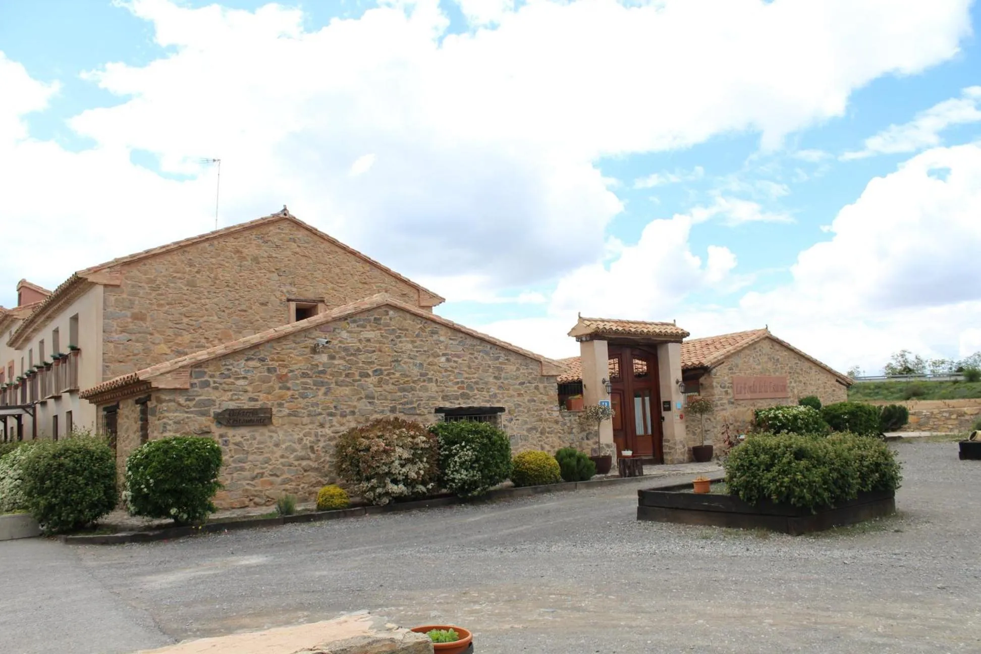 Property building in Hotel La Fonda De La Estación