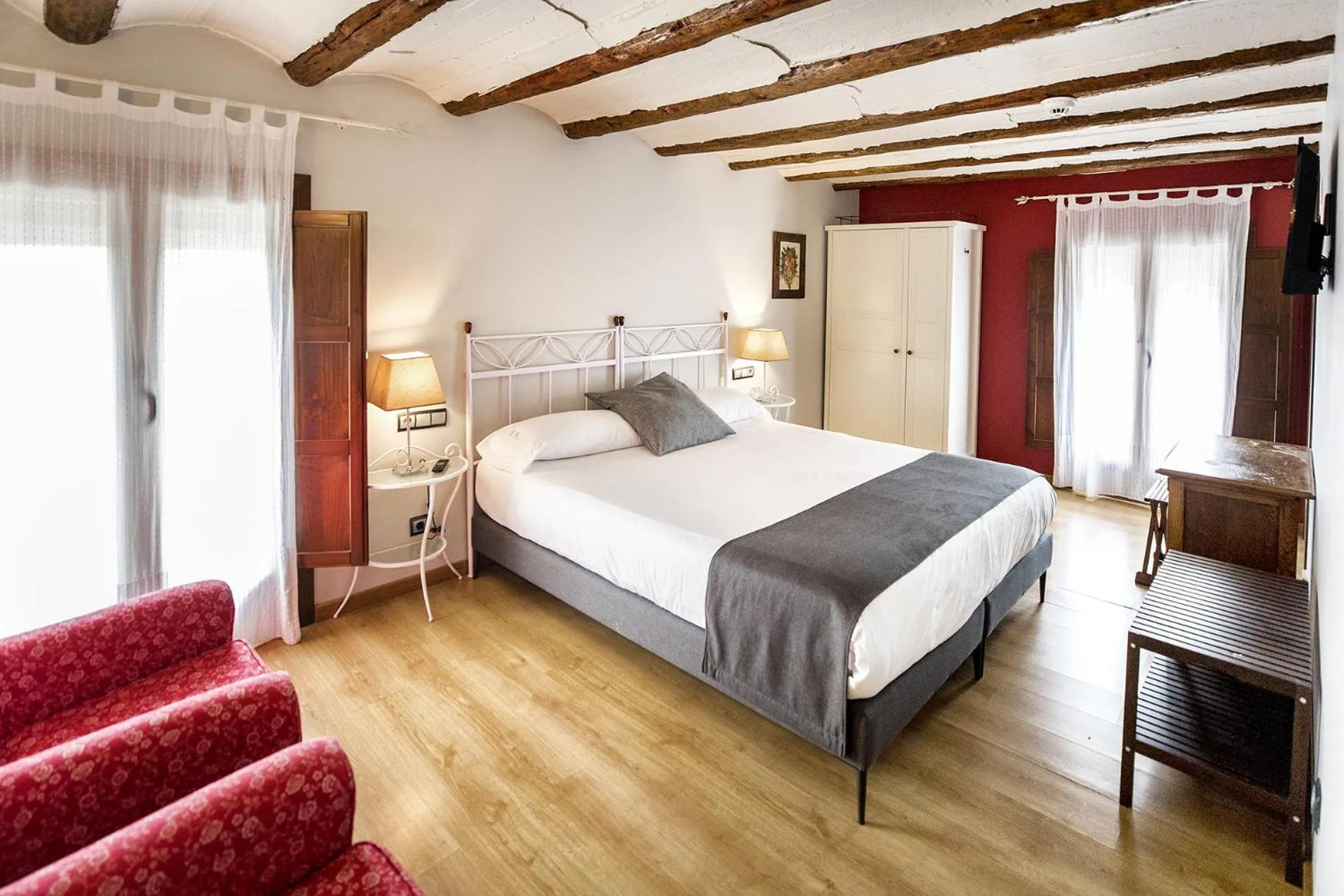 Bedroom, Bed in Hotel La Fonda De La Estación