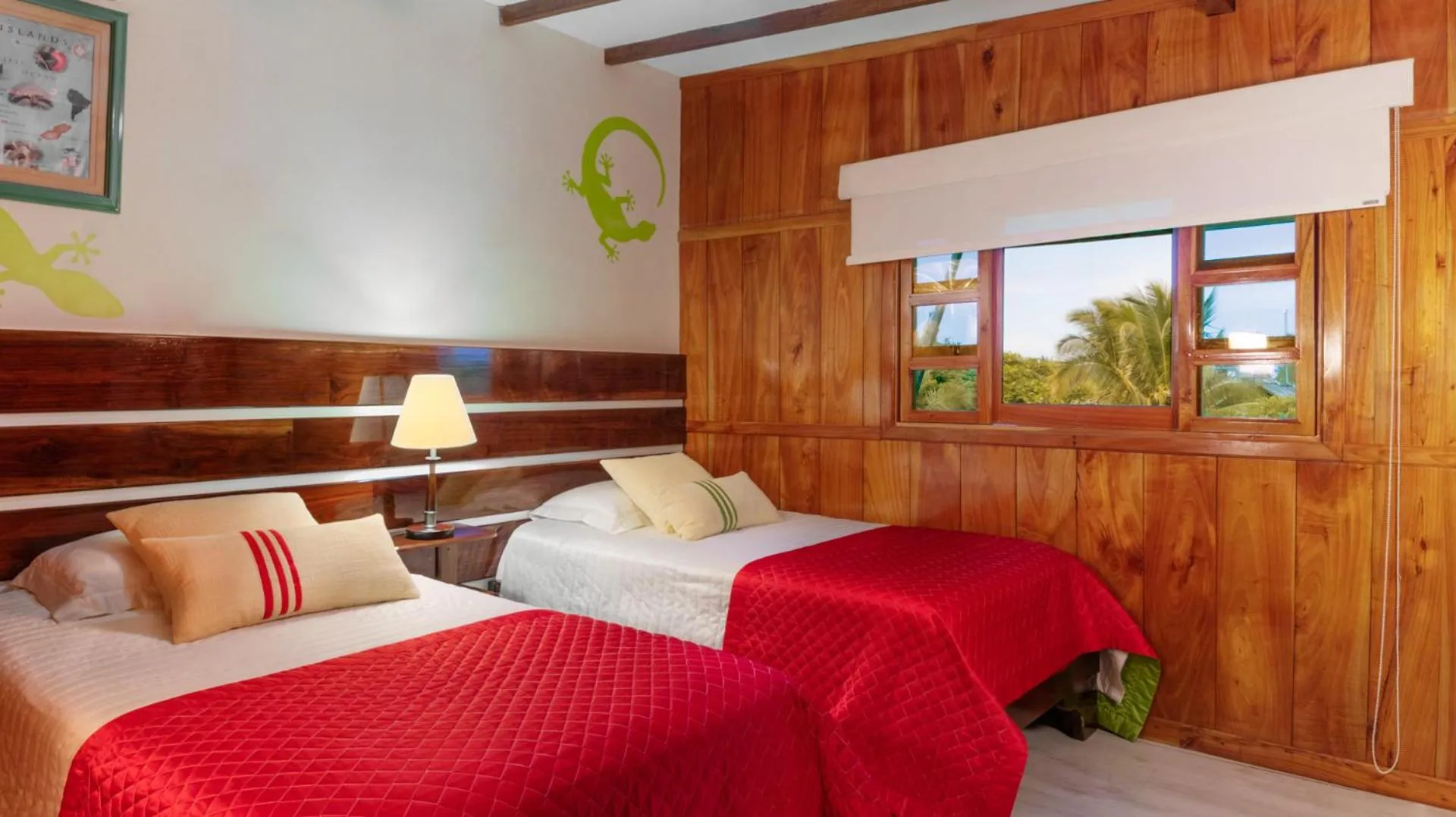 Bed in The Wooden House Hotel