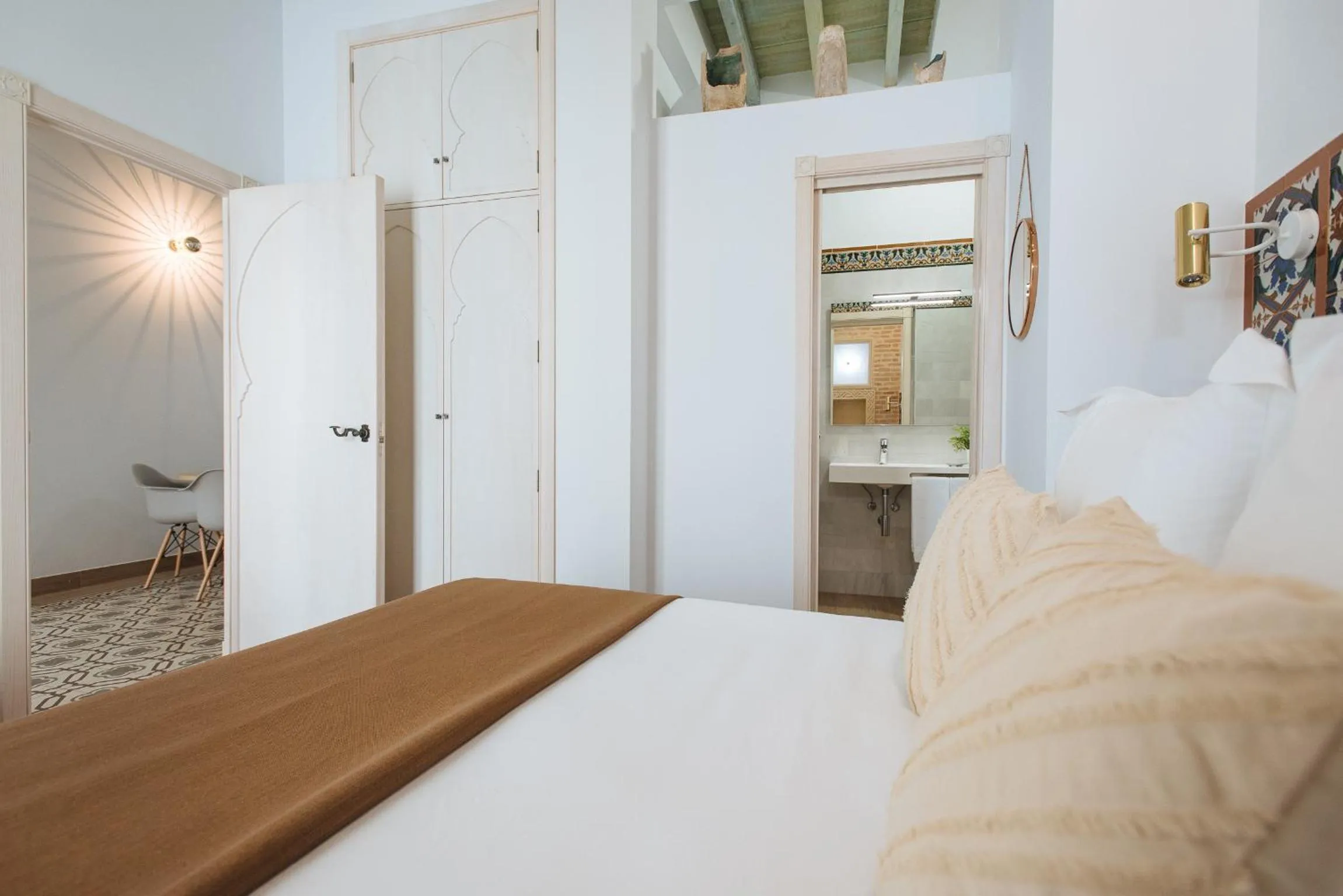 Bathroom, Bed in Hommyhome Casa Assle