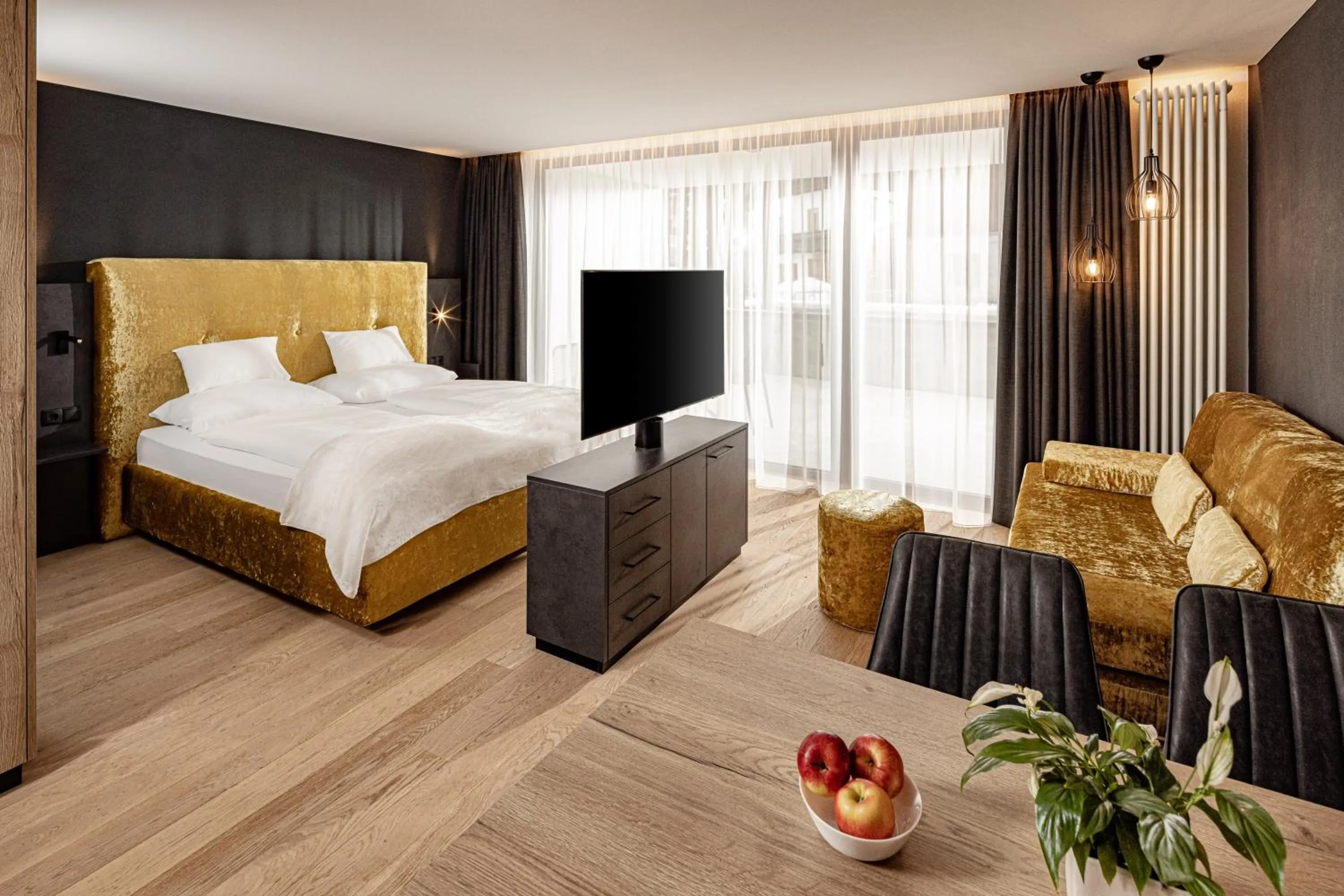 Bed in Hotel Schneeberg FAMILY SPA RESORT