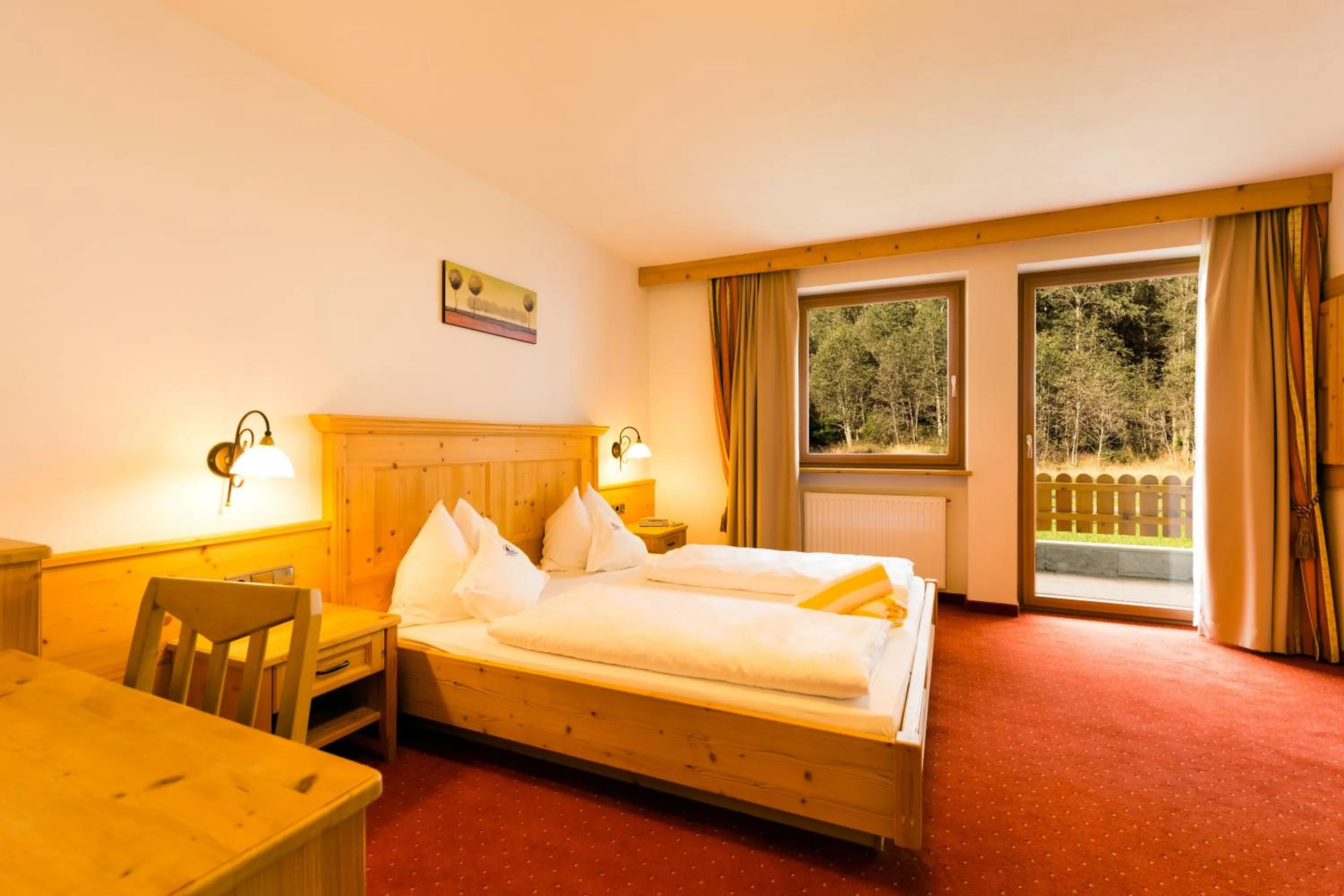 Bed in Hotel Schneeberg FAMILY SPA RESORT