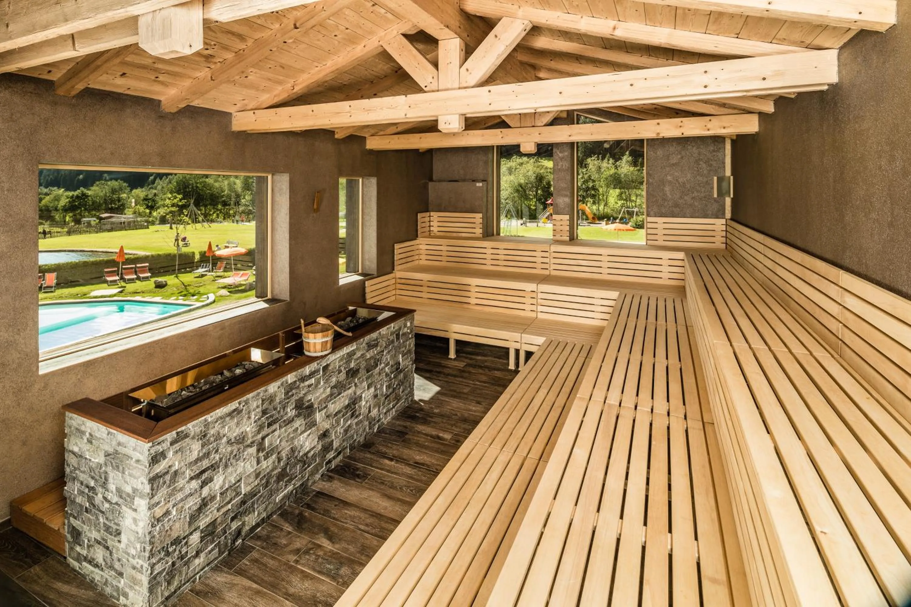 Sauna in Hotel Schneeberg FAMILY SPA RESORT