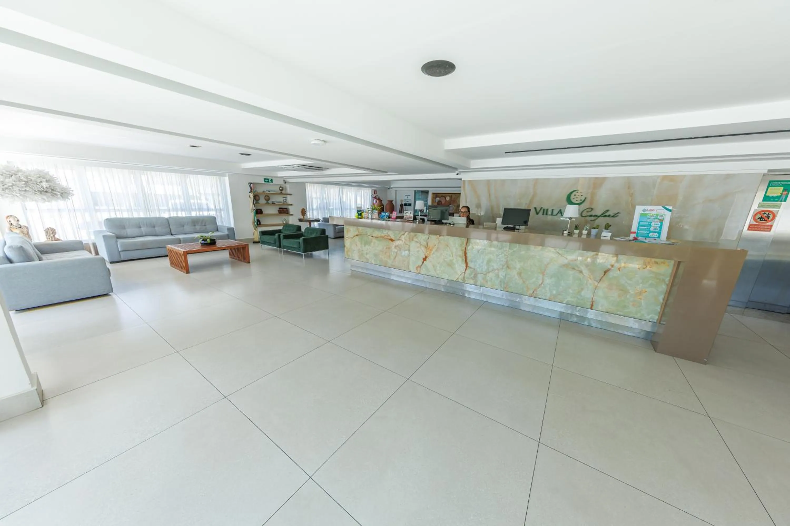 Lobby or reception in Hotel Village Confort