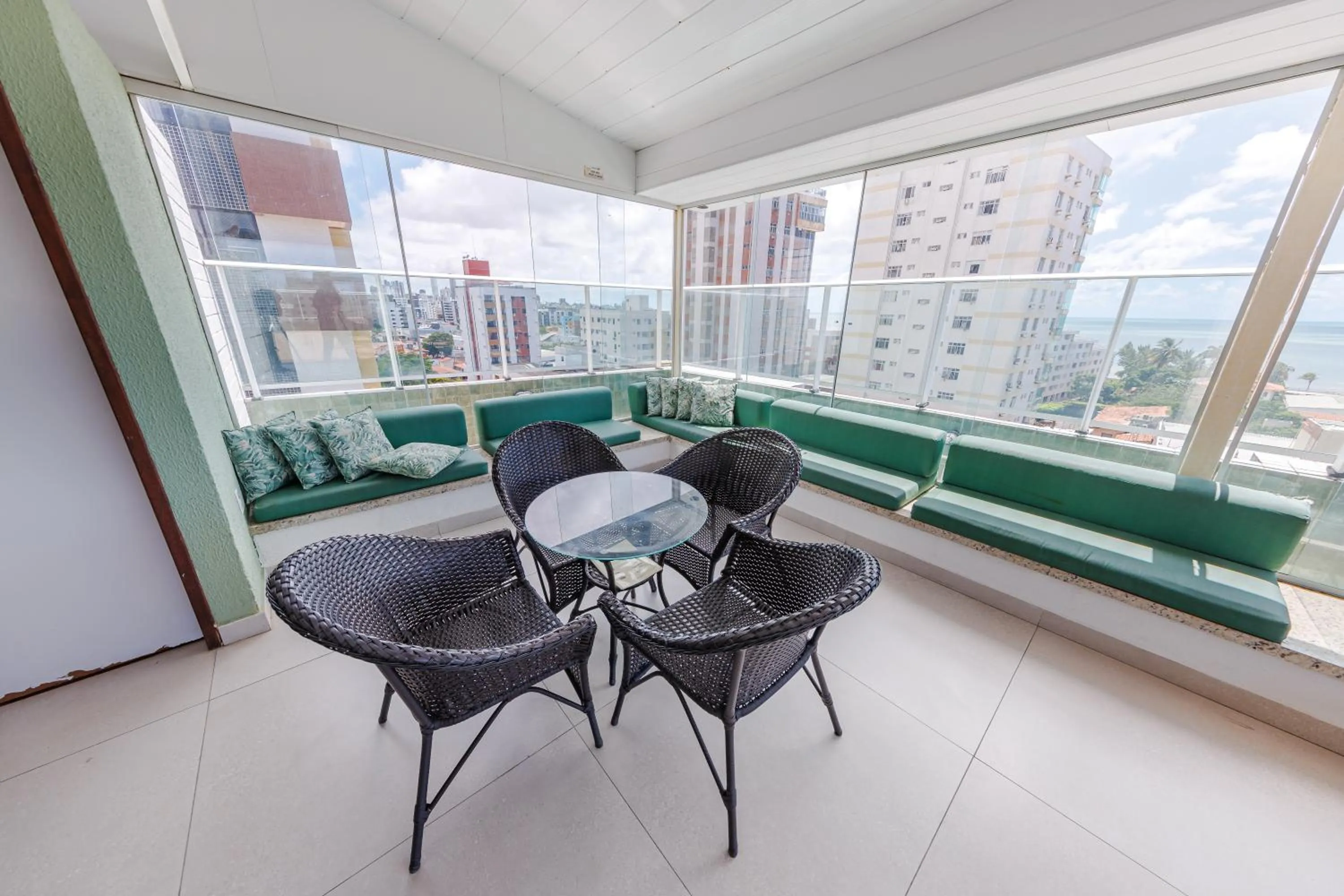 Seating area in Hotel Village Confort