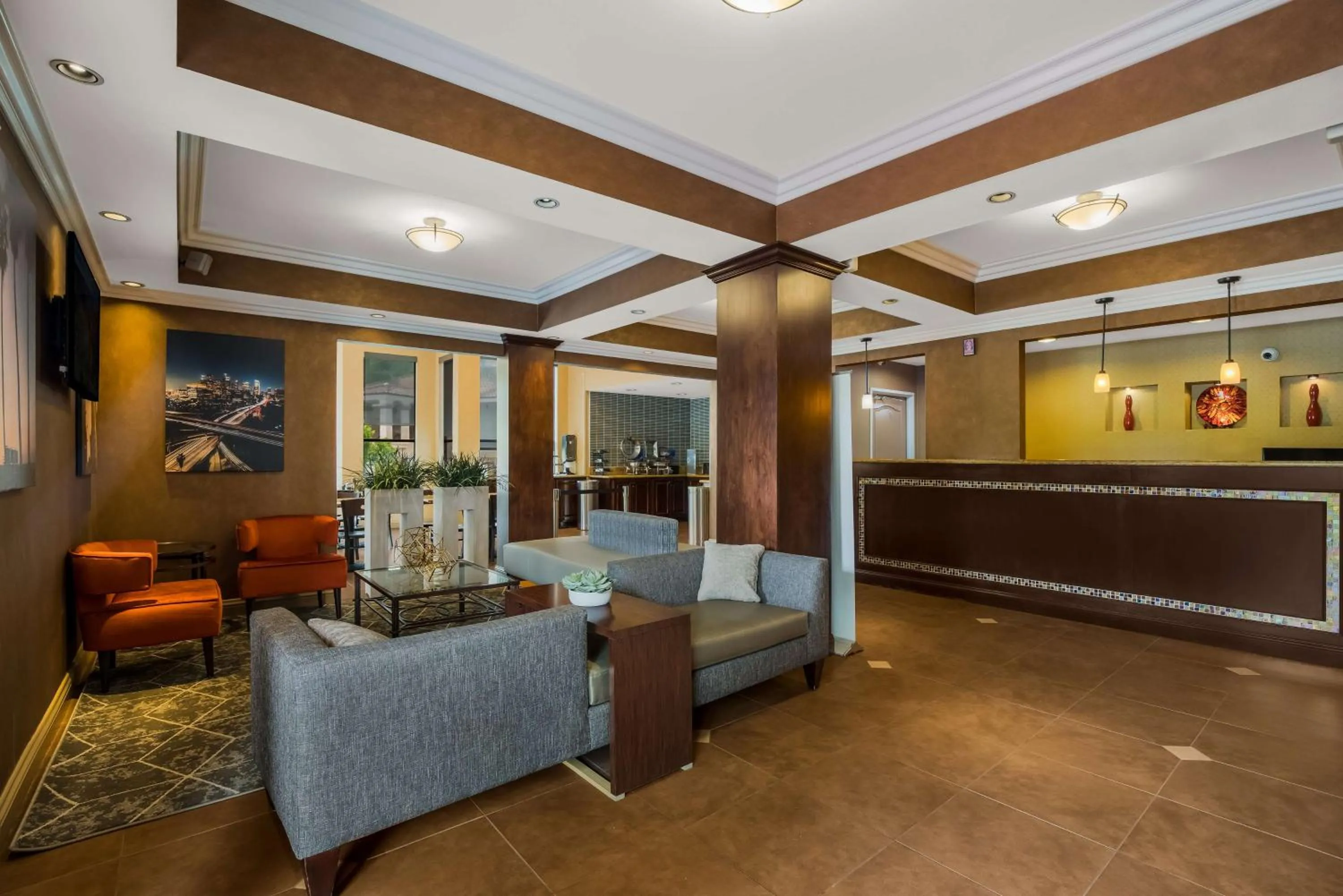 Lobby or reception in Best Western Diamond Bar Hotel & Suites