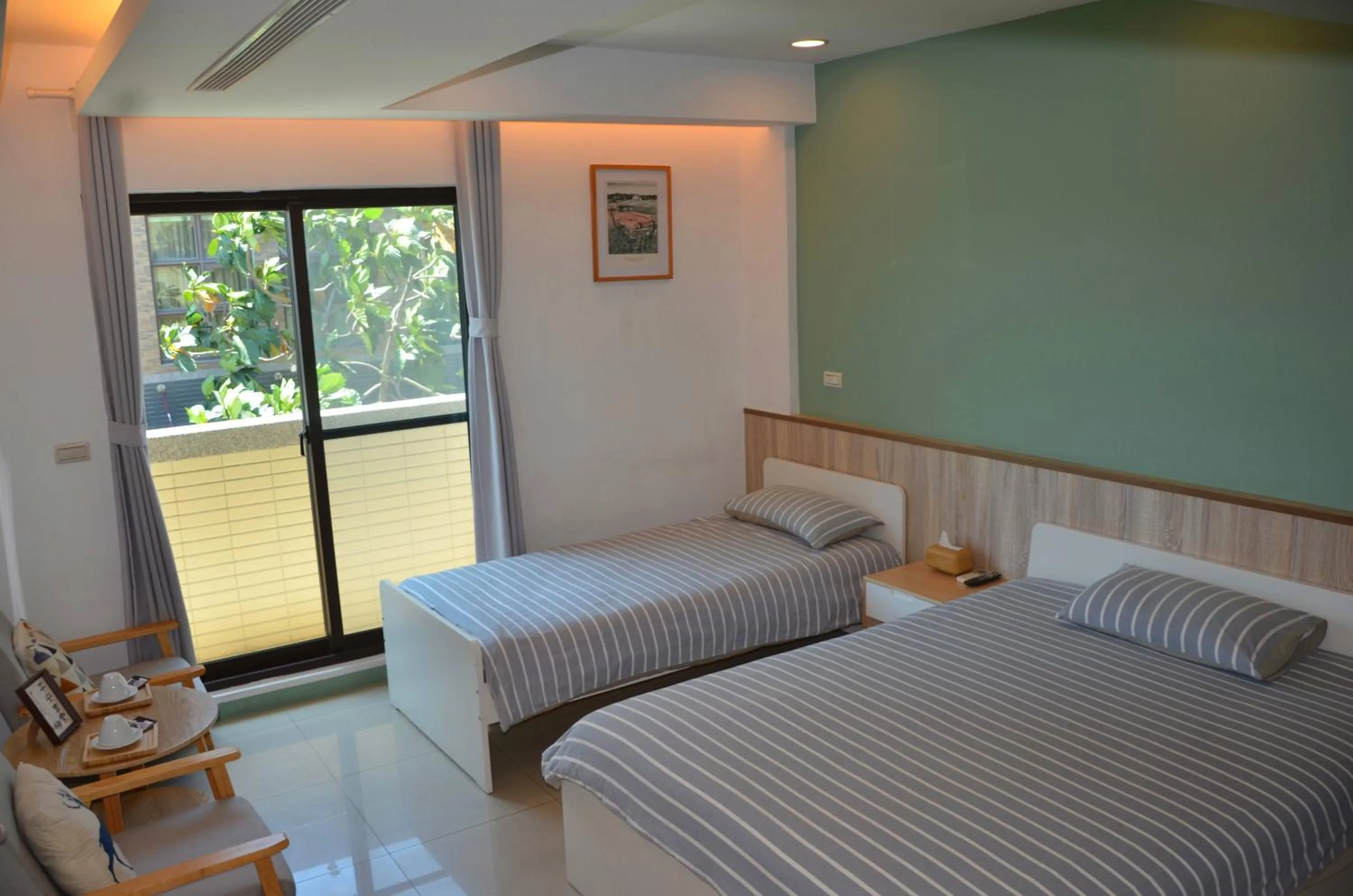 Bed in Blowing in the wind Homestay