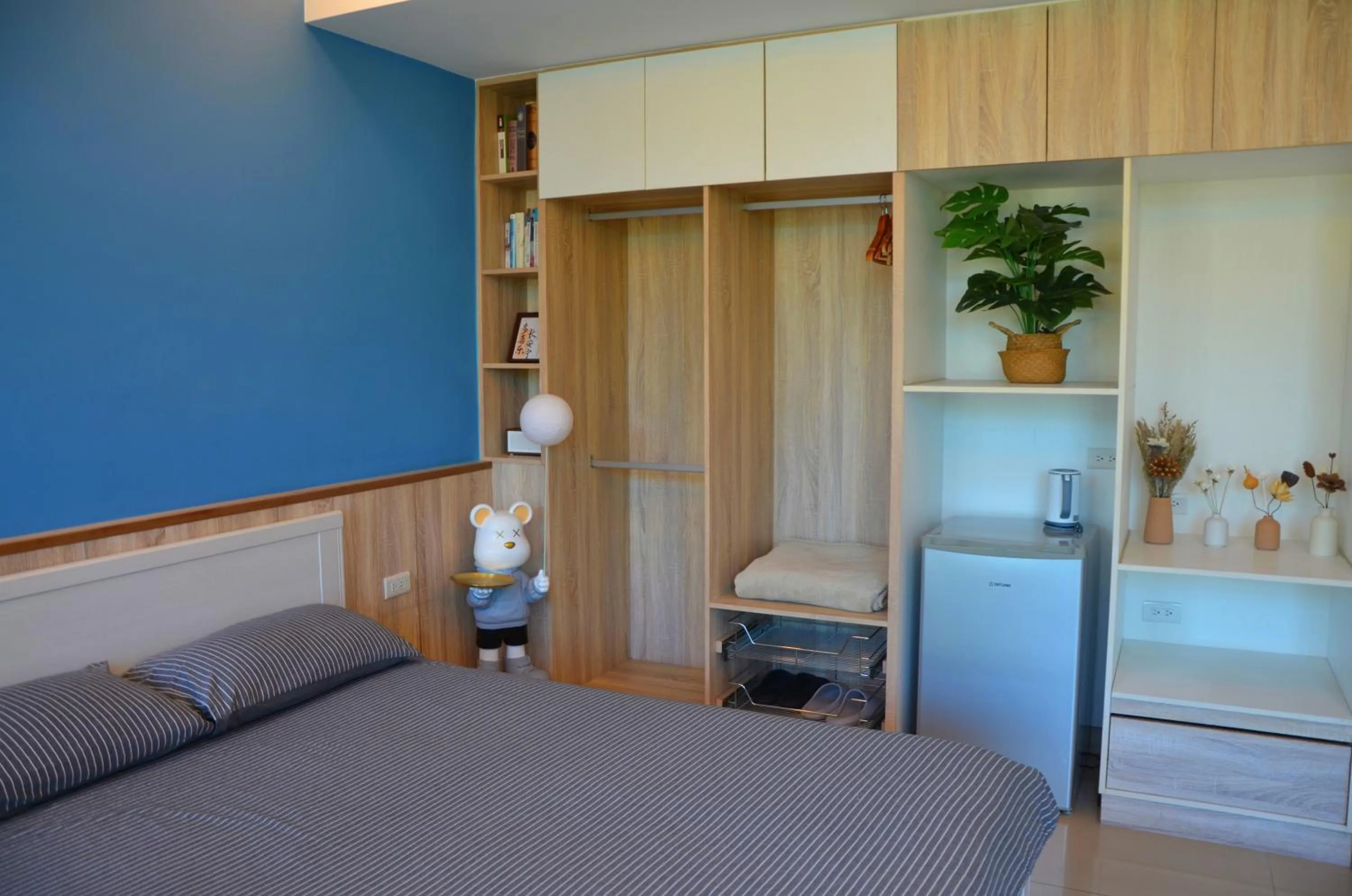 Bedroom, Bed in Blowing in the wind Homestay