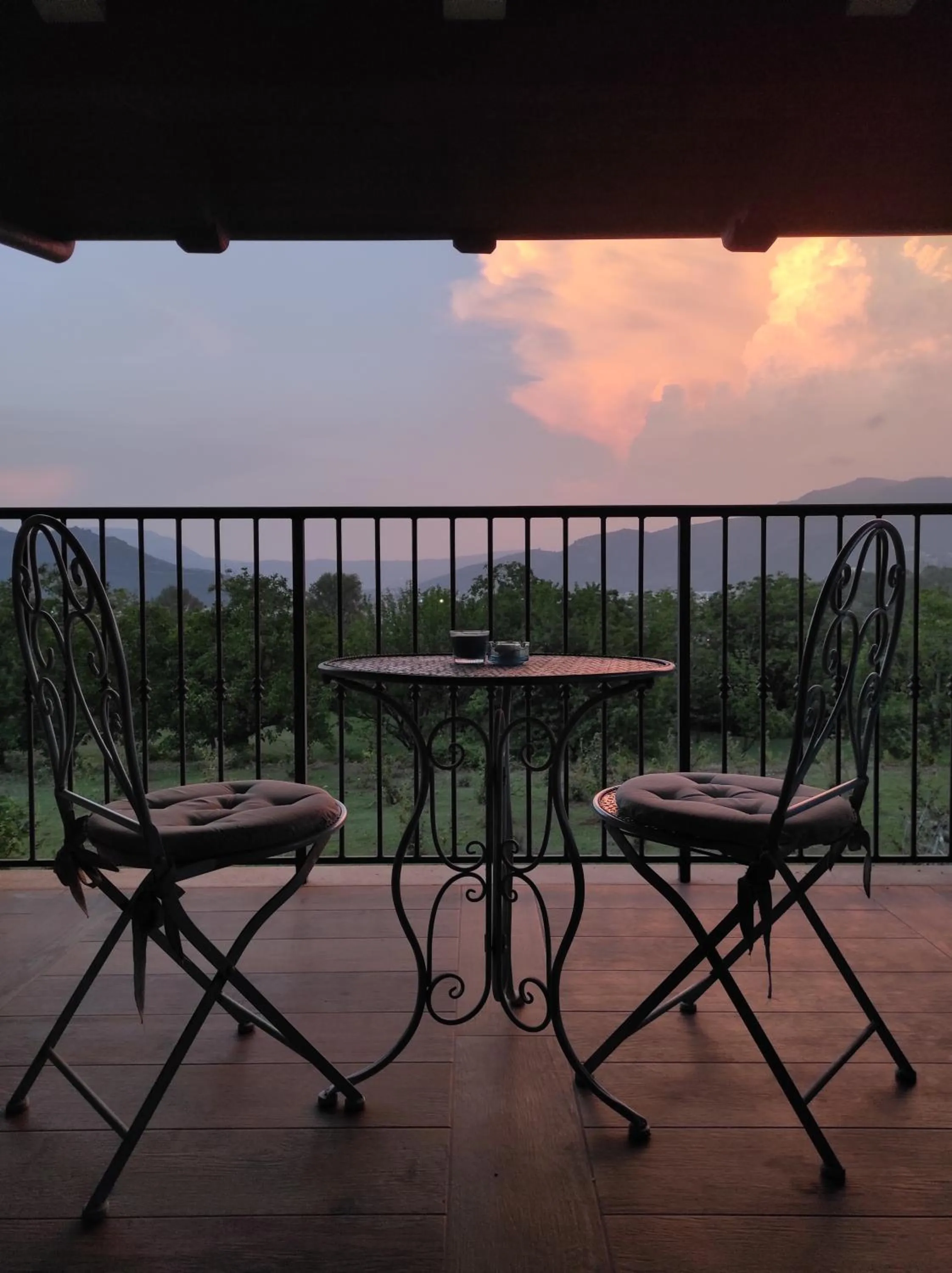 Patio in Caledonia B&B