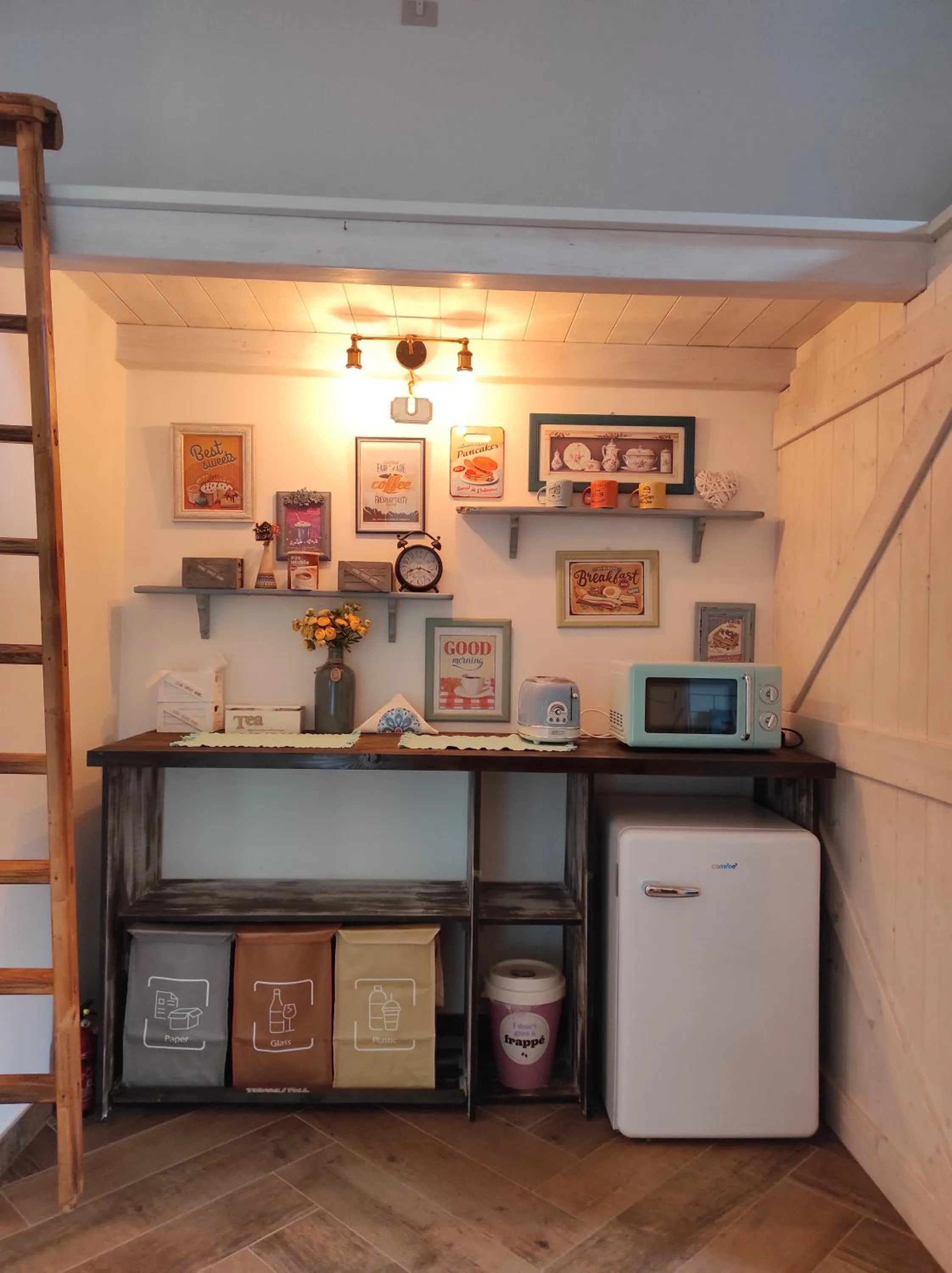 Kitchen or kitchenette in Caledonia B&B