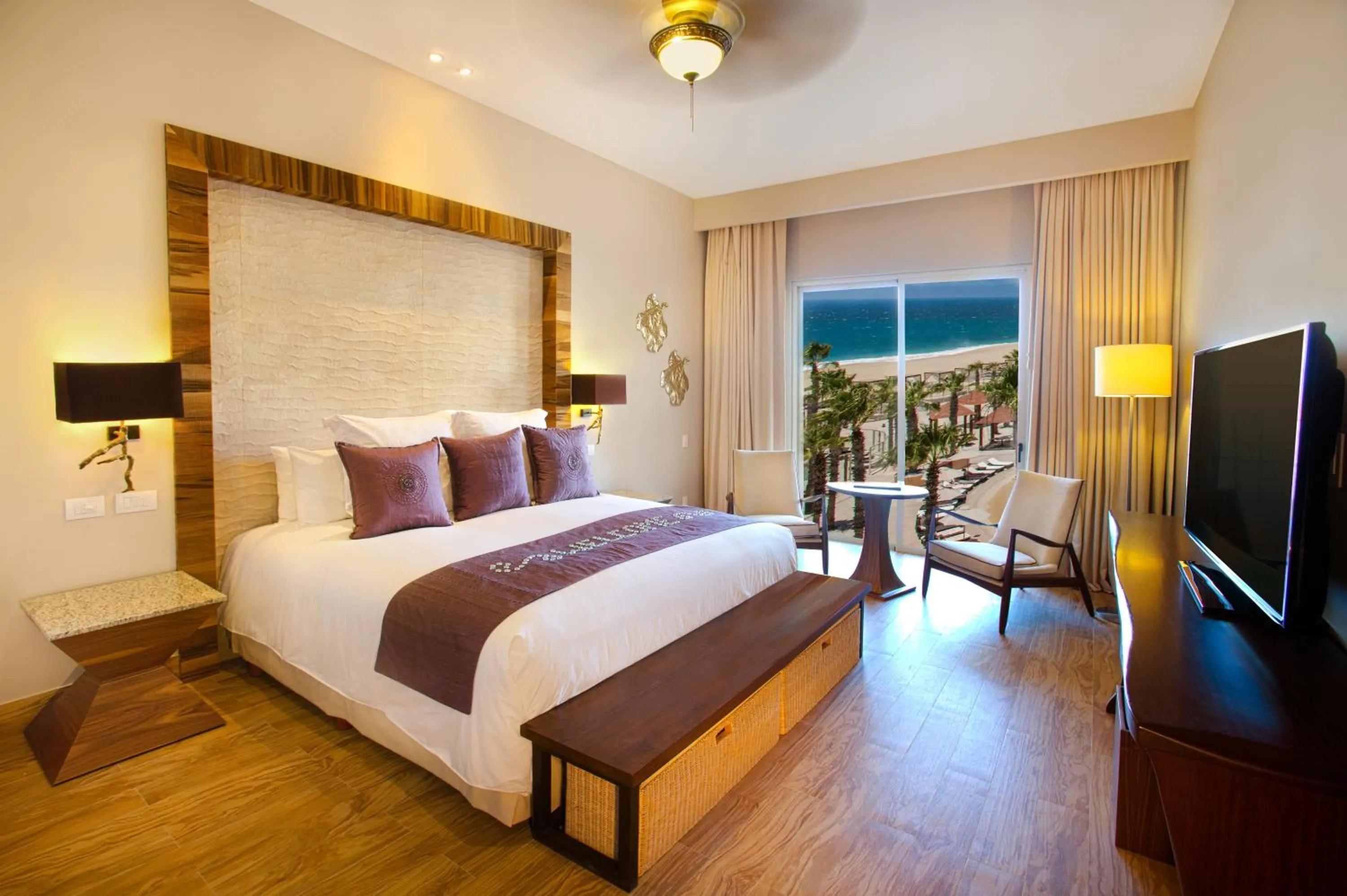 TV and multimedia, Bed in Pueblo Bonito Pacifica Golf & Spa Resort - All Inclusive - Adults Only