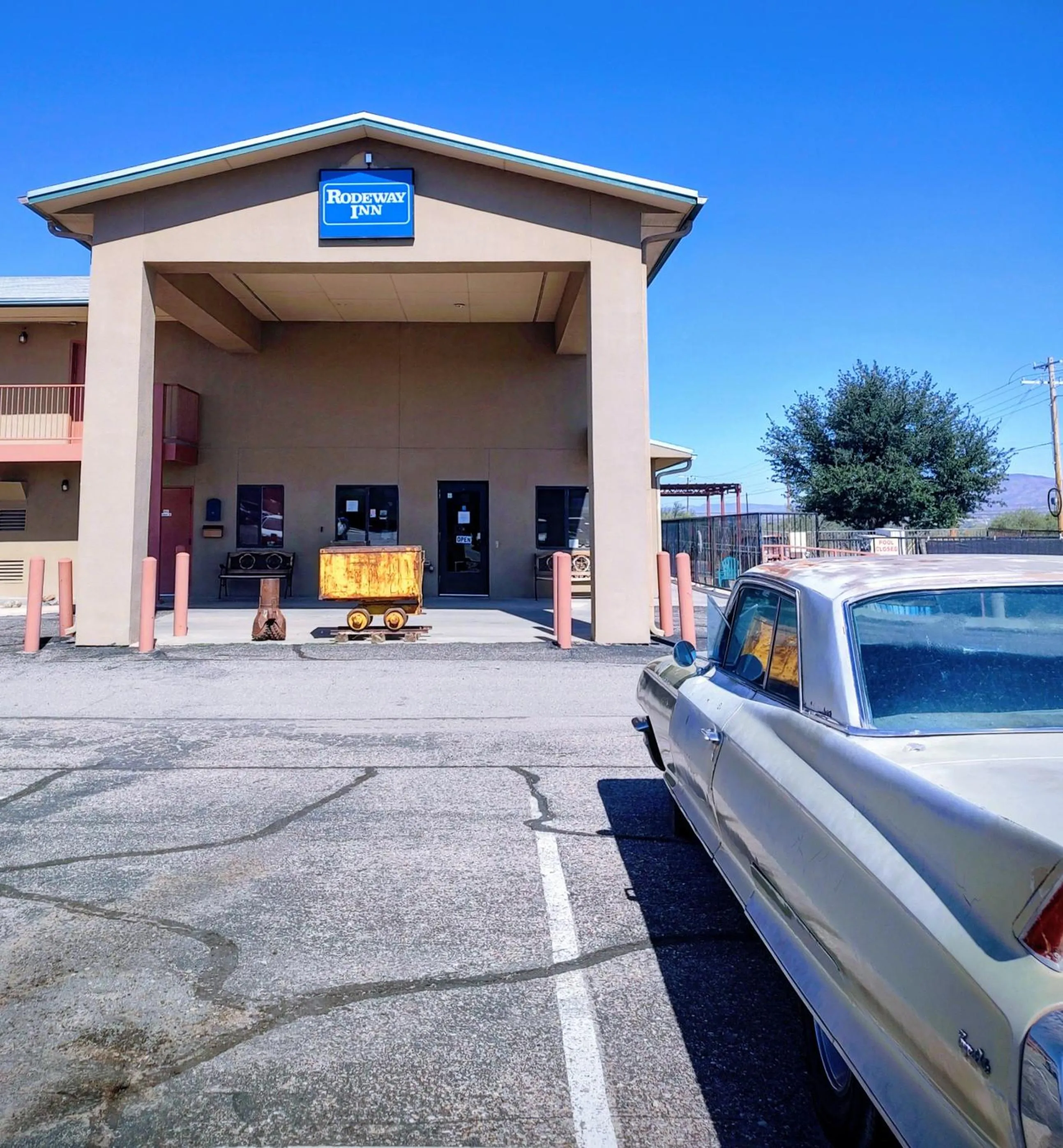 Property building in Rodeway Inn Copper Stay Benson AZ I-10 Exit 304
