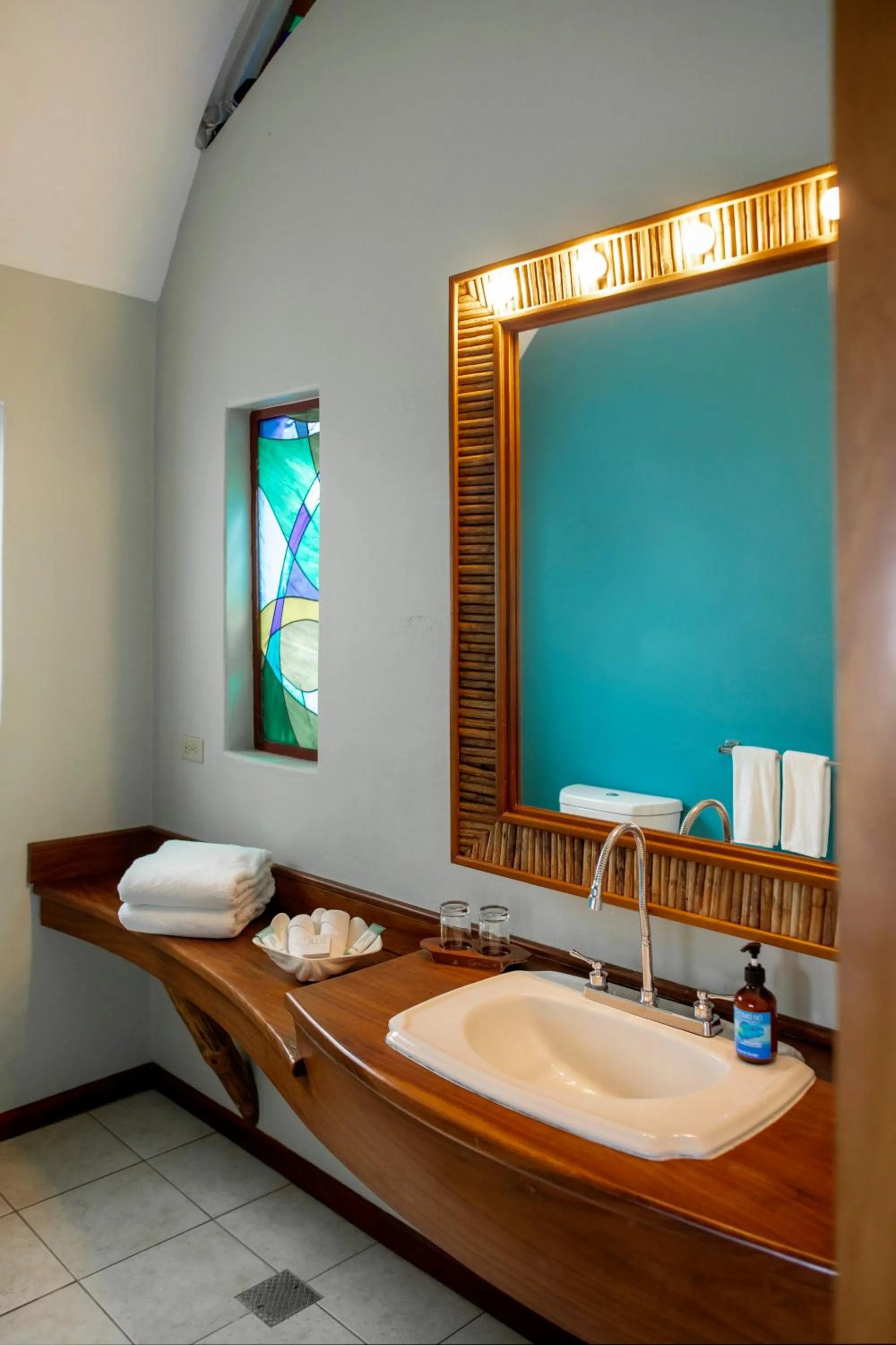 Bathroom in Si Como No Resort & Wildlife Refuge