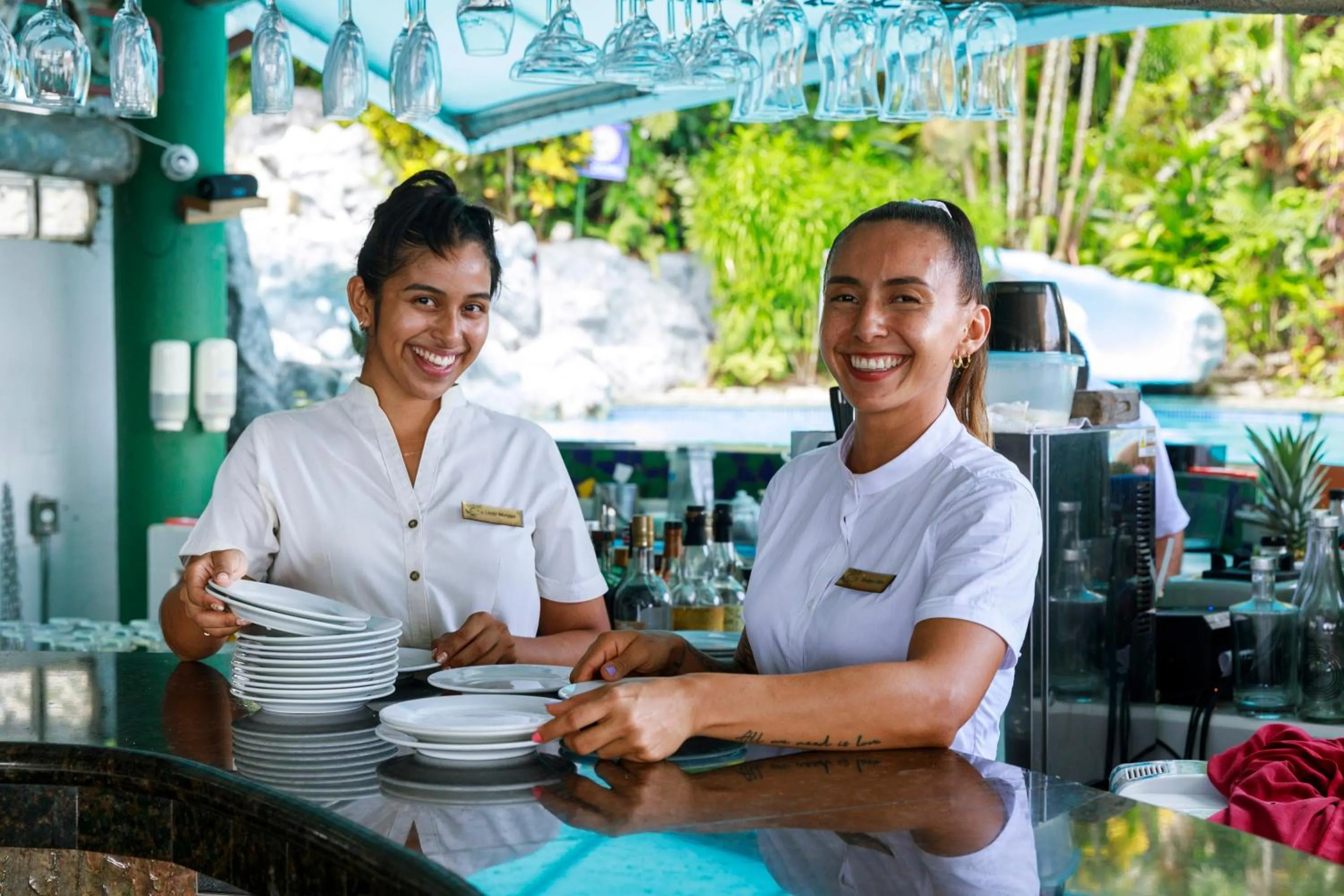 Staff in Si Como No Resort & Wildlife Refuge