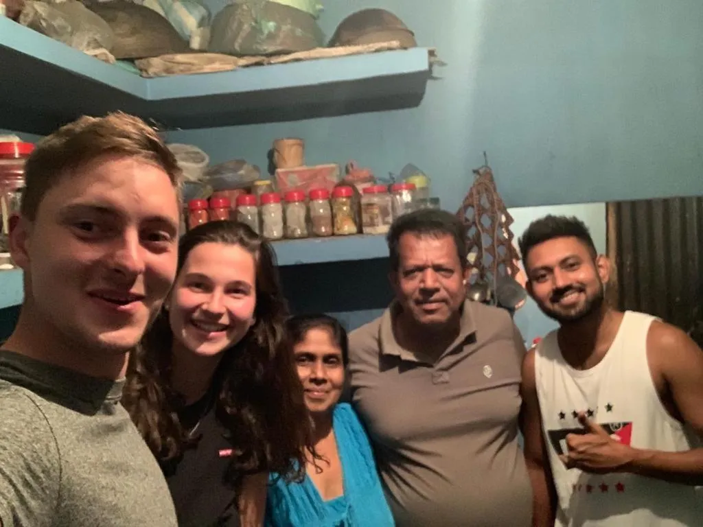 People in Dreamscape home stay