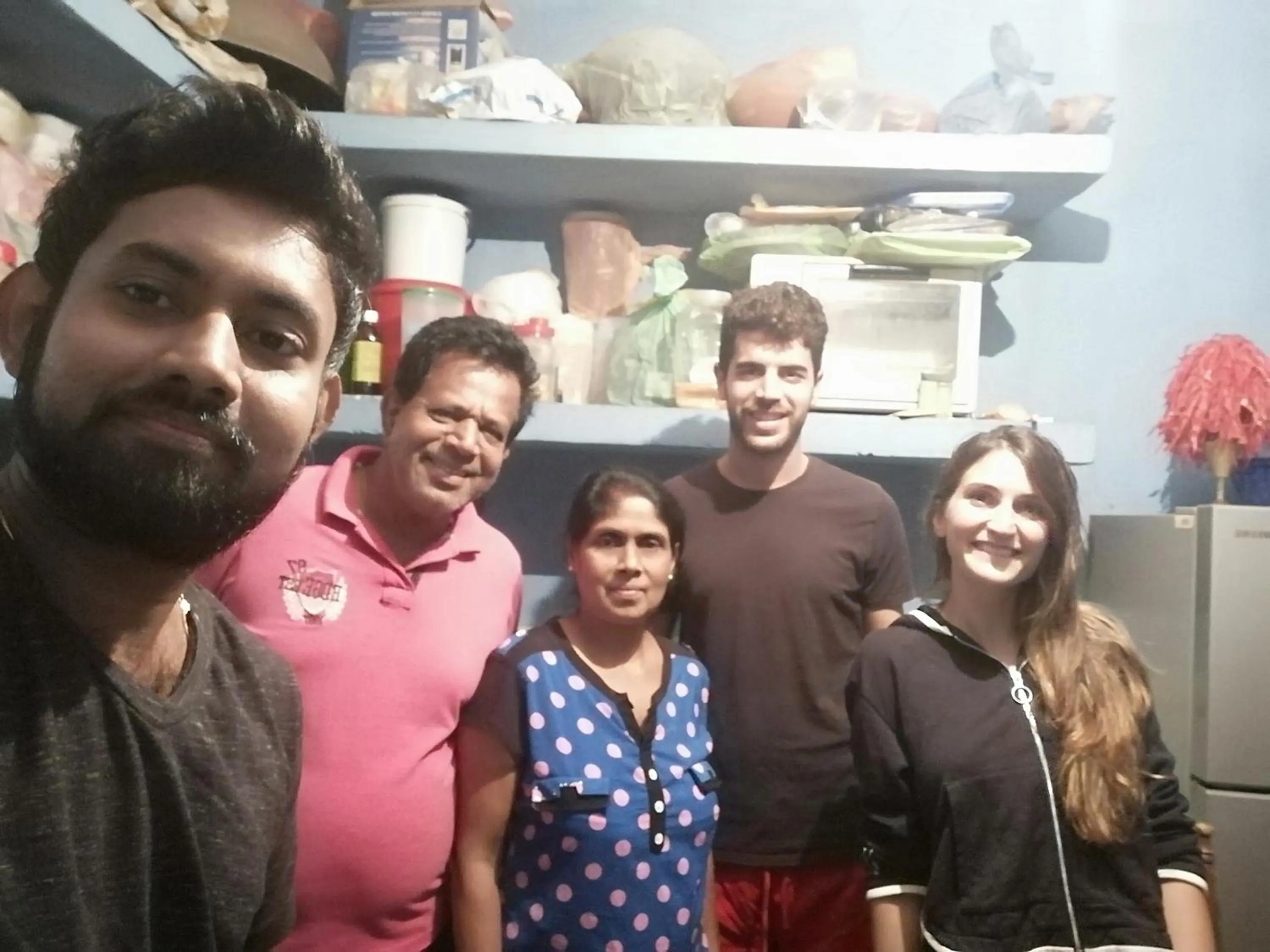 People in Dreamscape home stay