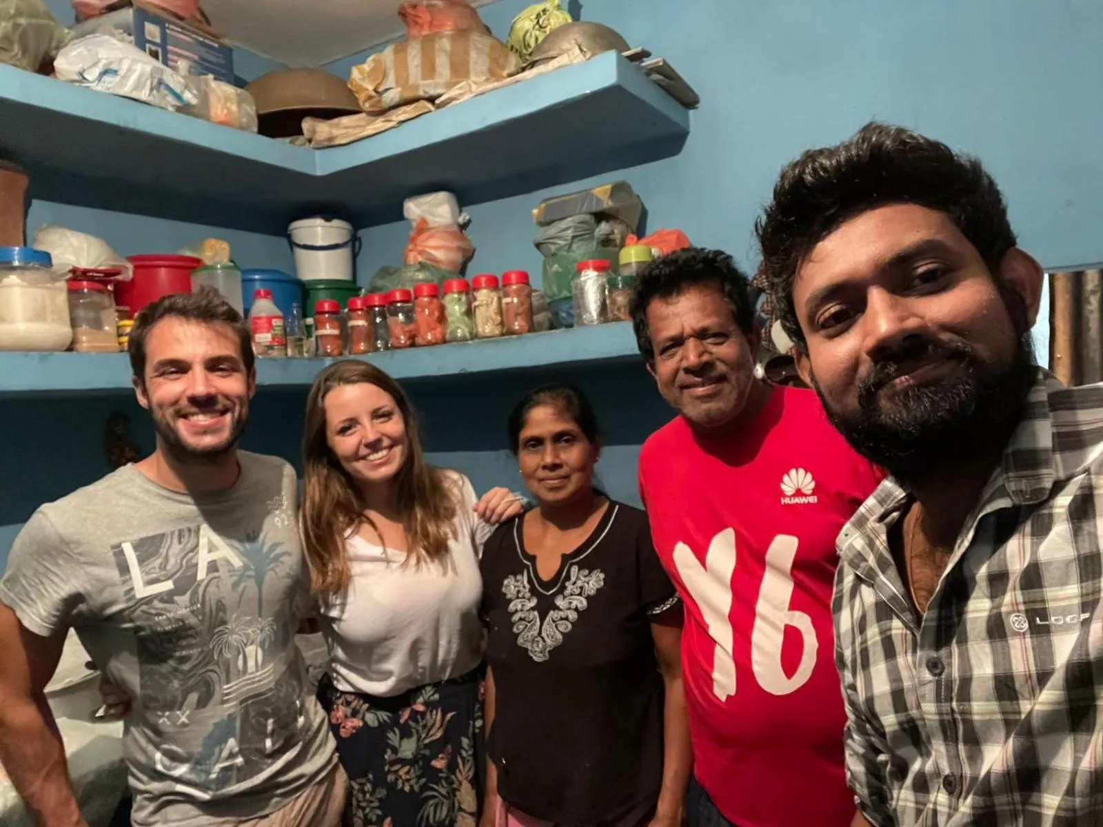 People in Dreamscape home stay