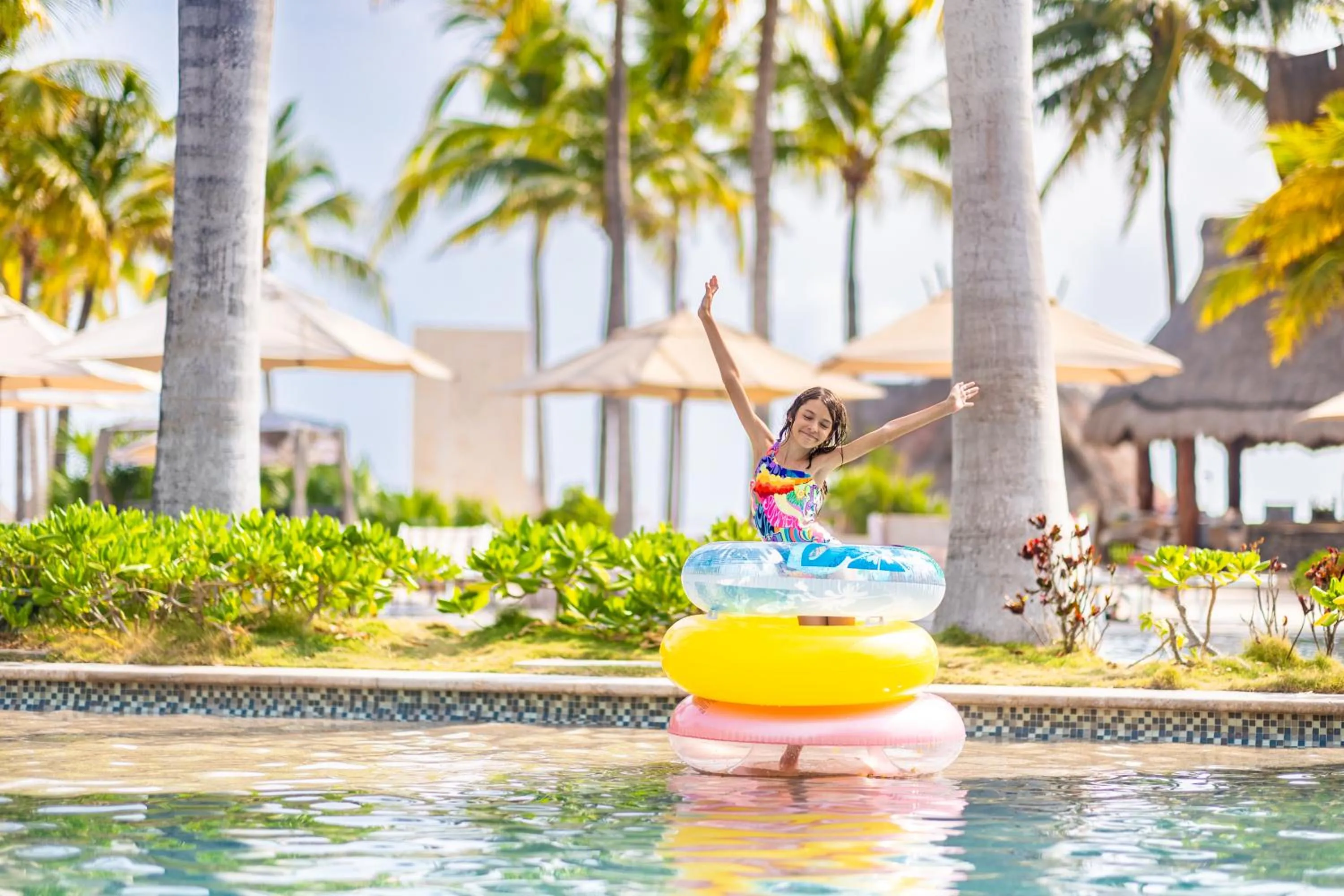 Swimming pool in Villa del Palmar Cancun Luxury Beach Resort & Spa