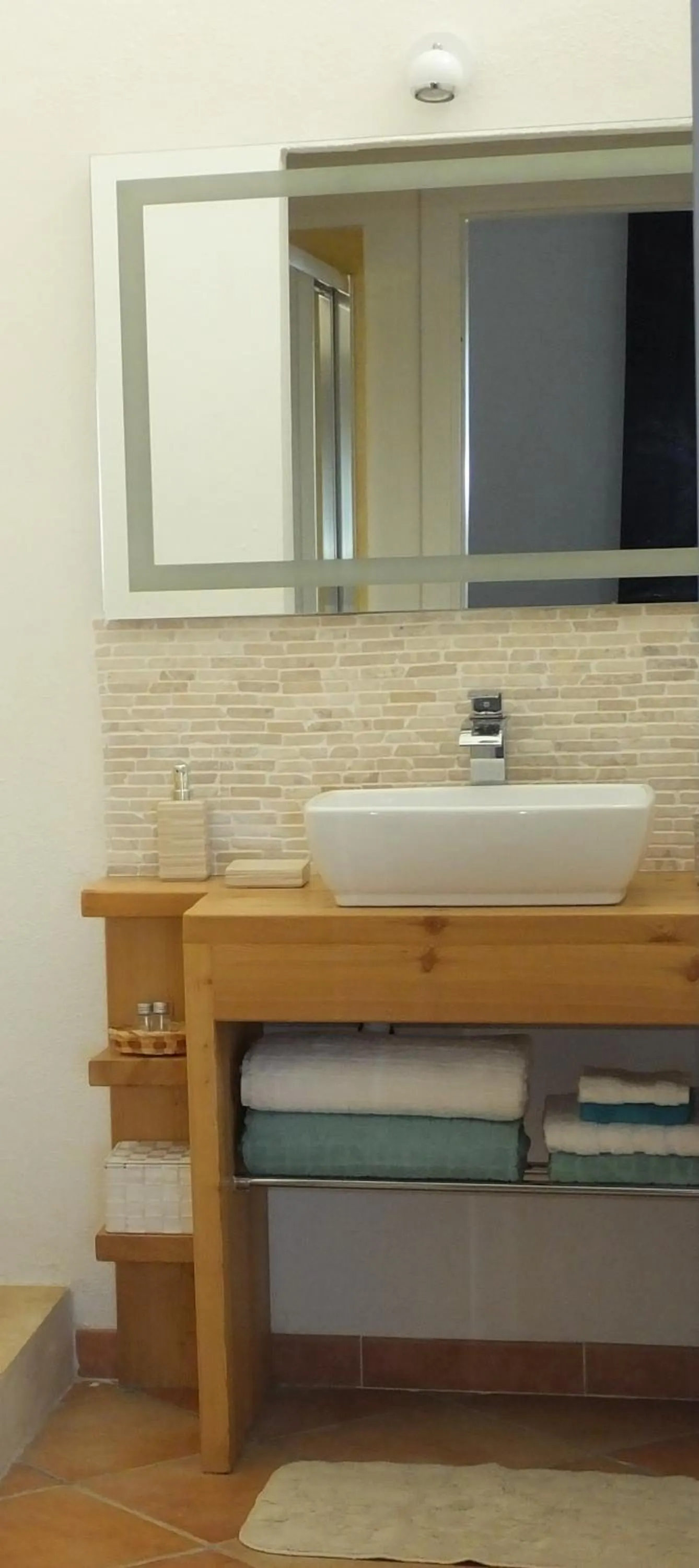 Bathroom in Frina di Mari b&b