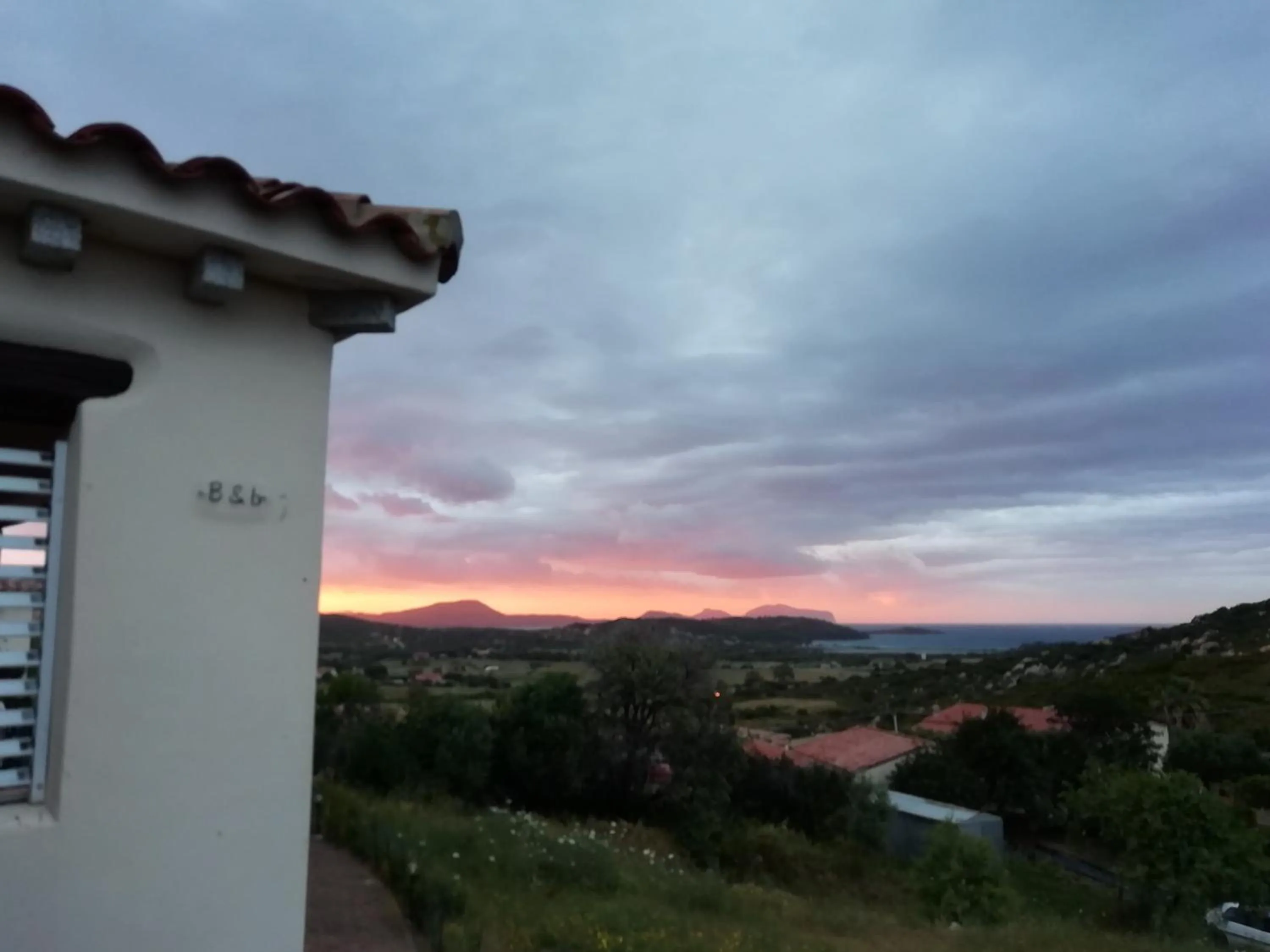 Sunset in Frina di Mari b&b