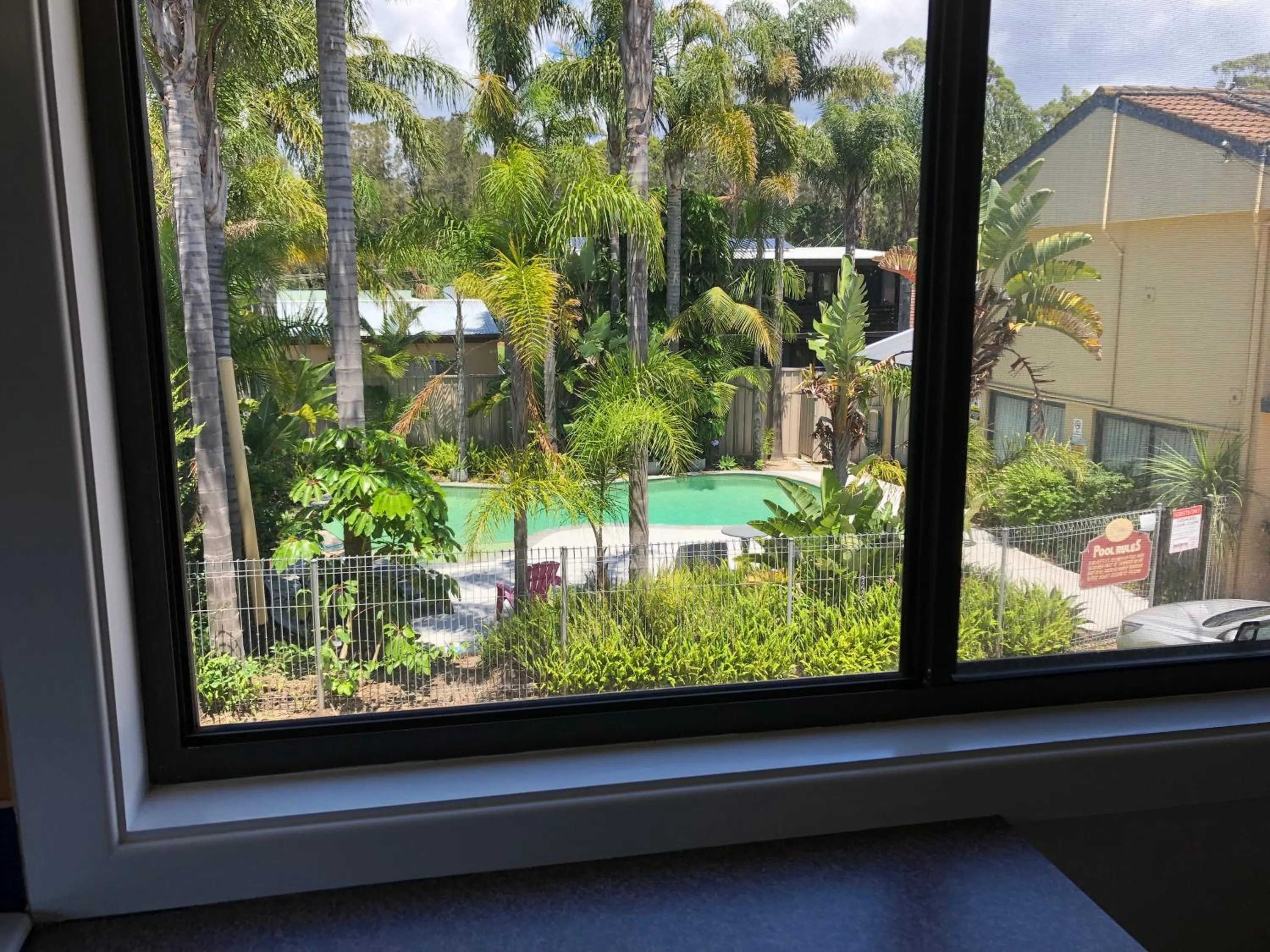 Garden in Araluen Motor Lodge