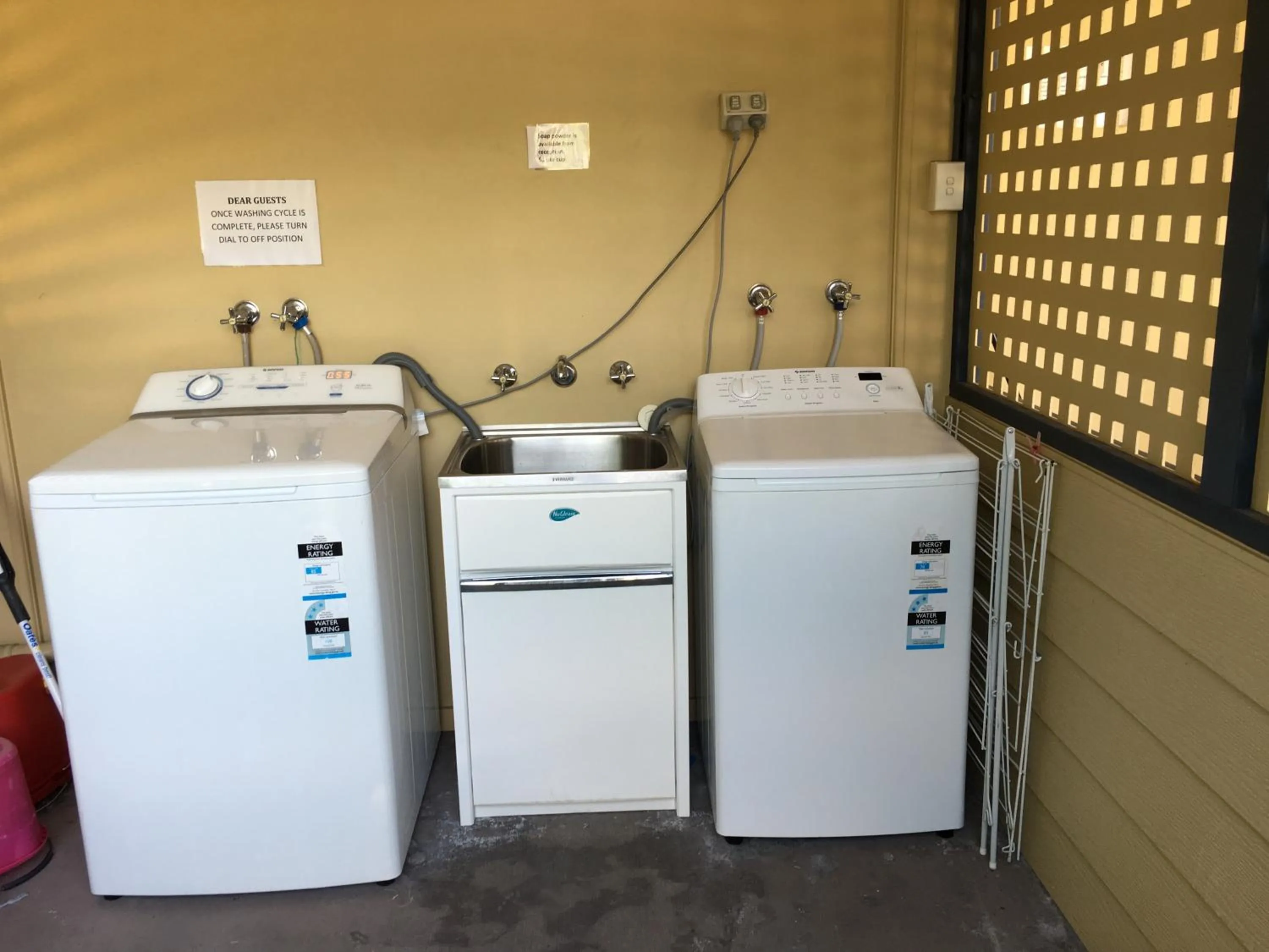 laundry in Araluen Motor Lodge