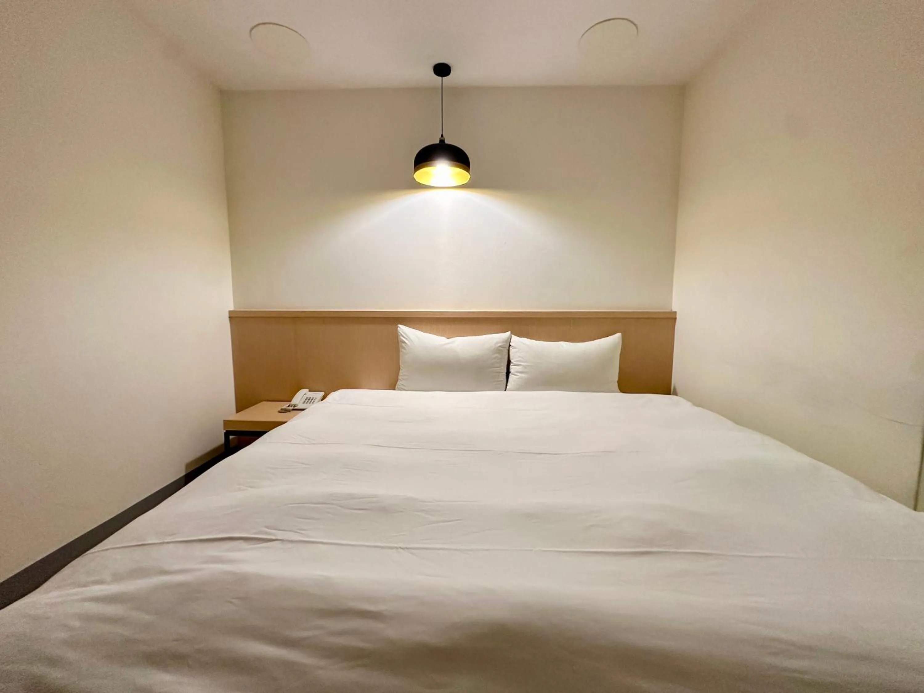 Bed in Taihu Hotel Sun Moon Lake