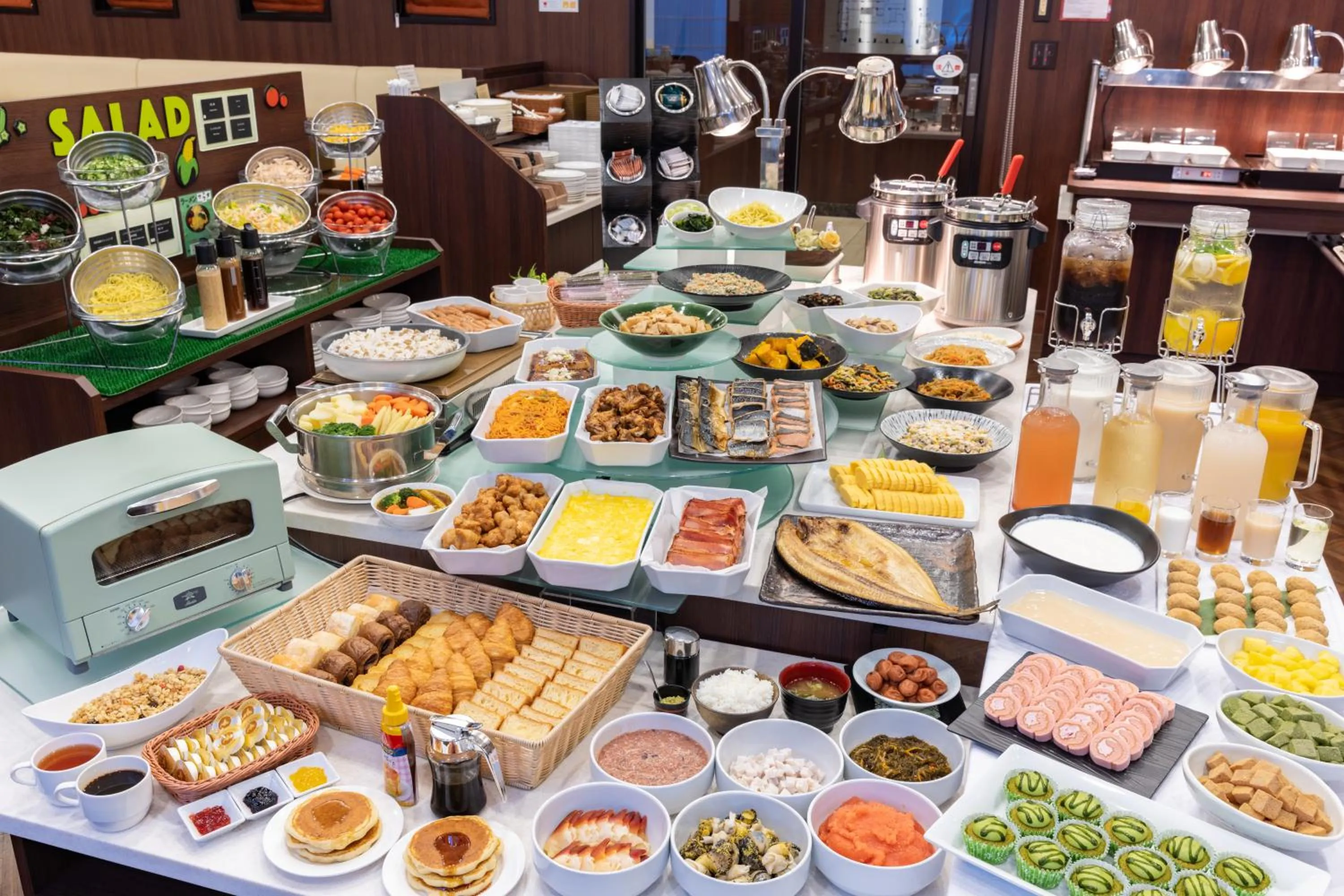 Breakfast in Hotel Keihan Sapporo