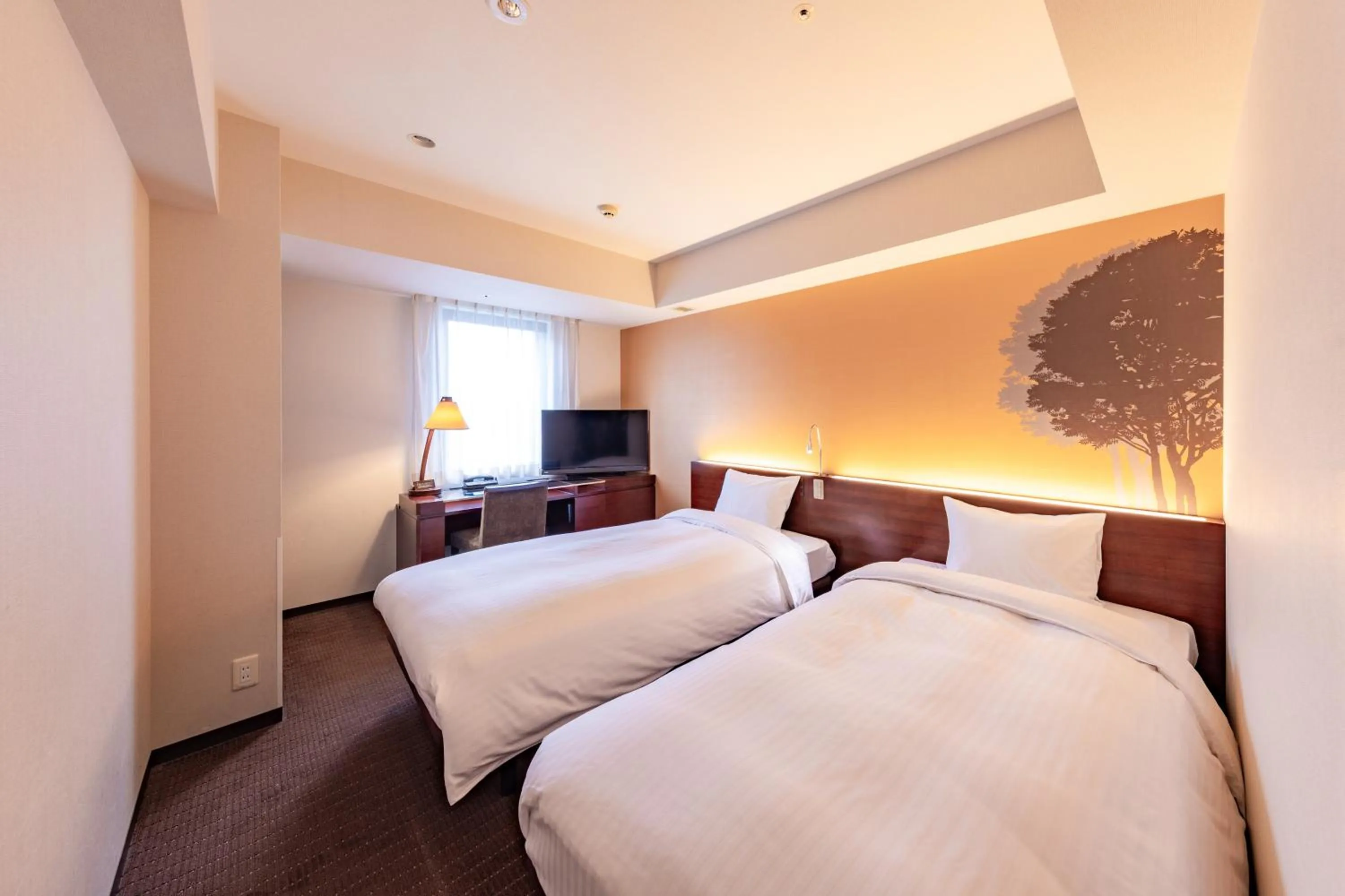 Photo of the whole room, Bed in Hotel Keihan Sapporo