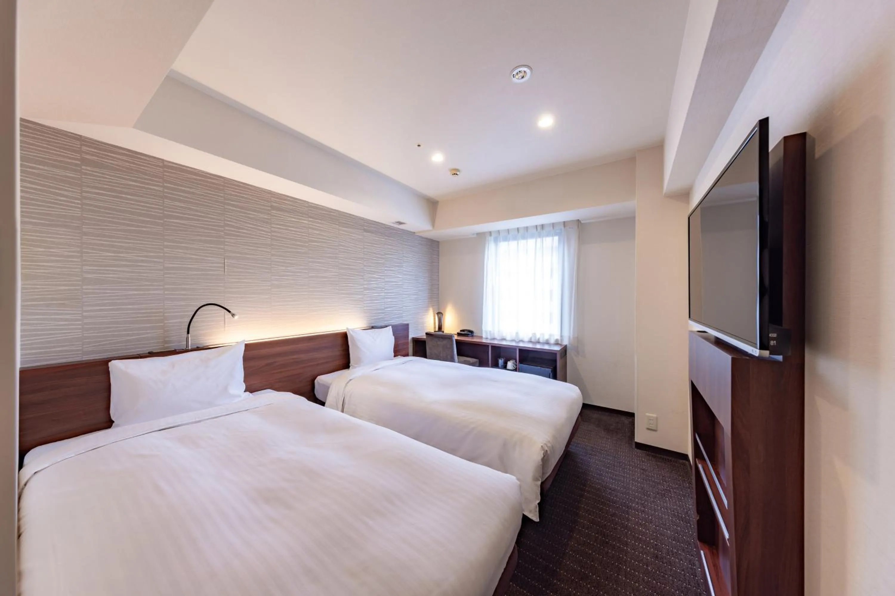 Photo of the whole room, Bed in Hotel Keihan Sapporo