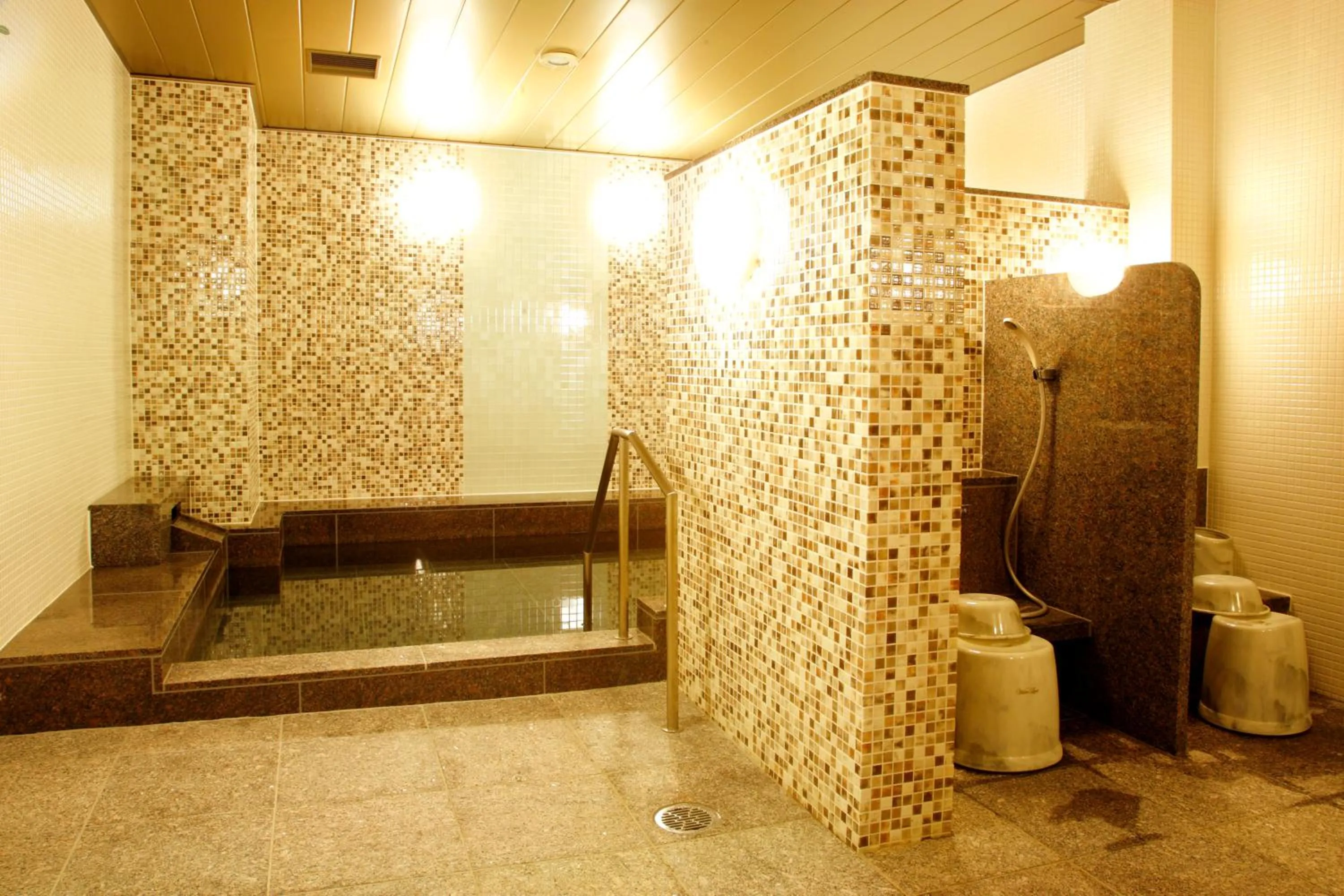 Hot Spring Bath in Hotel Keihan Sapporo
