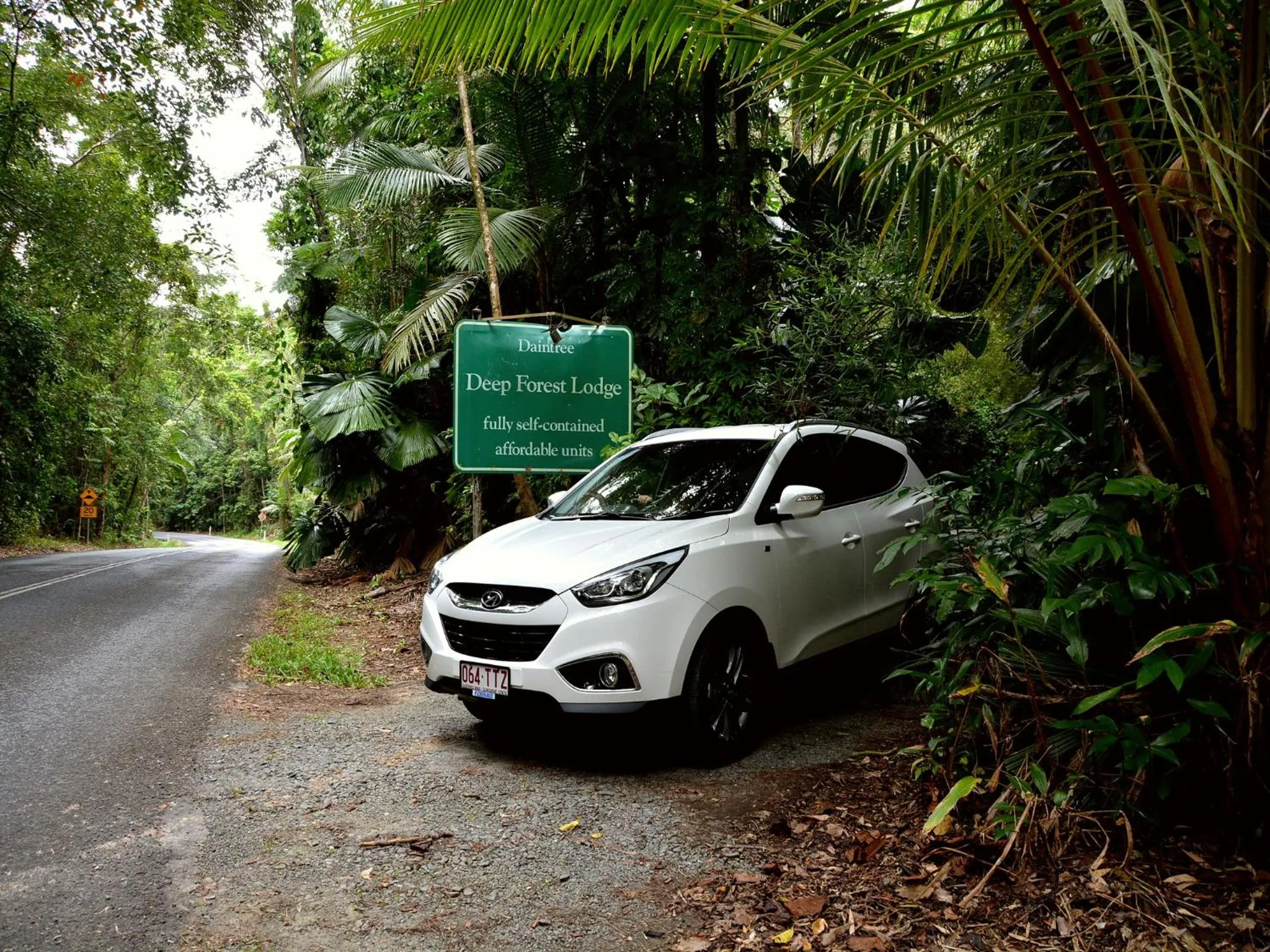 Street view in Daintree Deep Forest Lodge