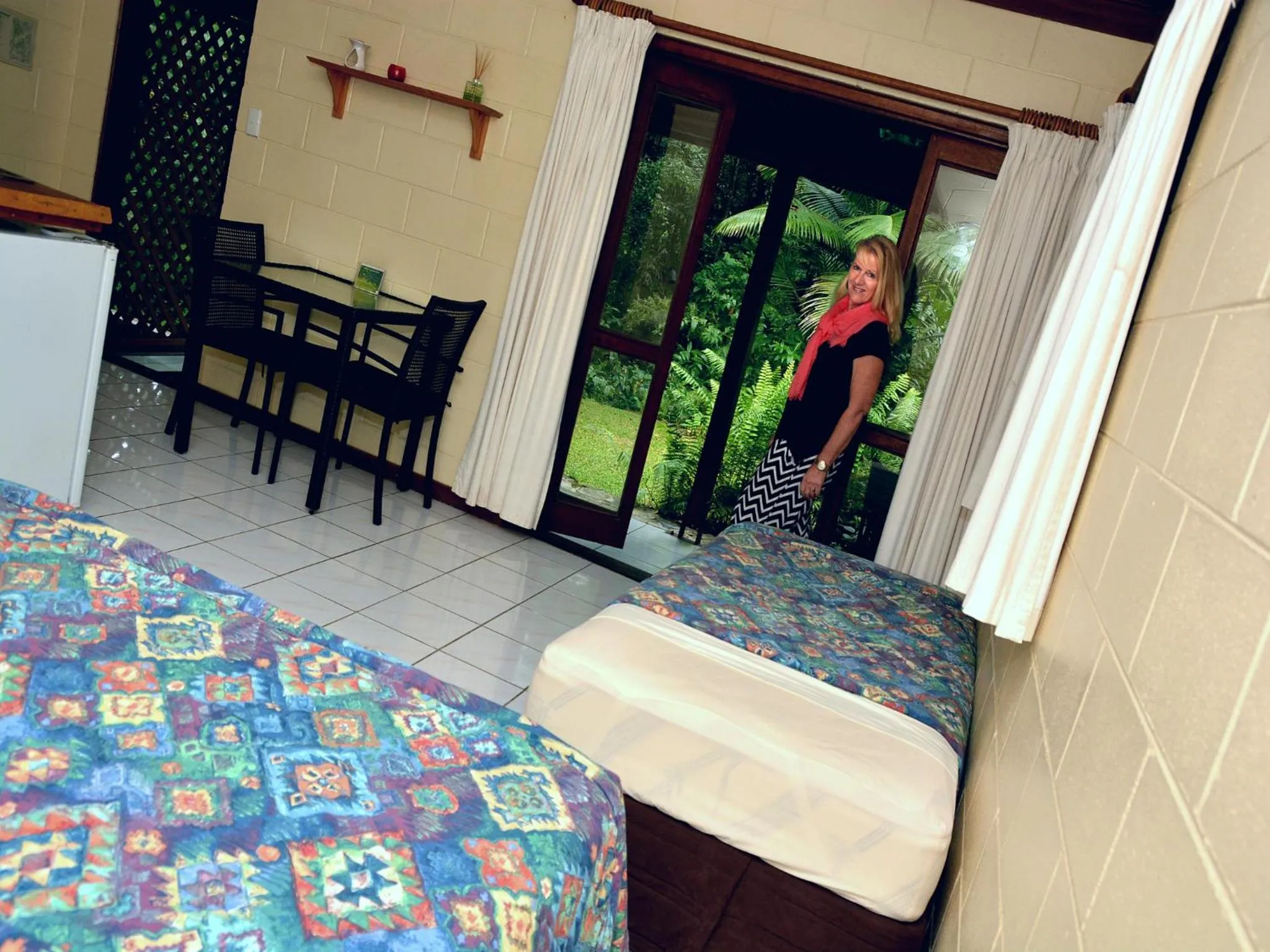 Photo of the whole room, Bed in Daintree Deep Forest Lodge