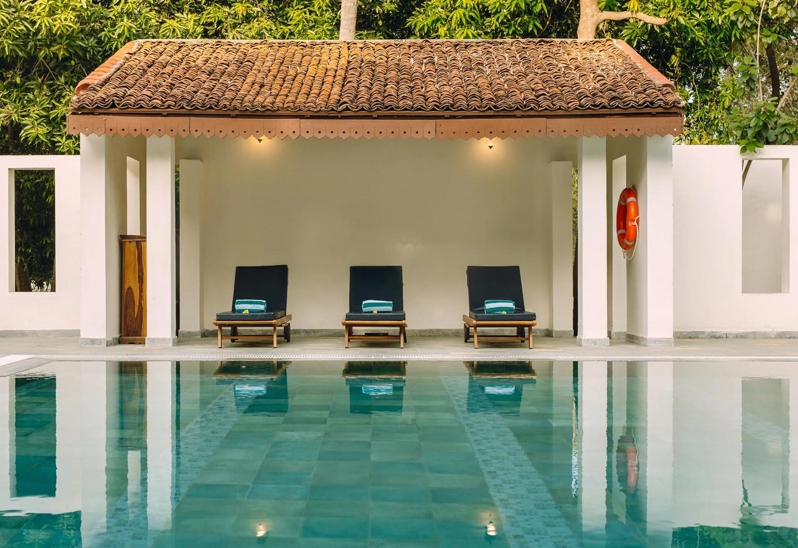 Swimming pool in Mantra Koodam Kumbakonam - A CGH Earth Experience