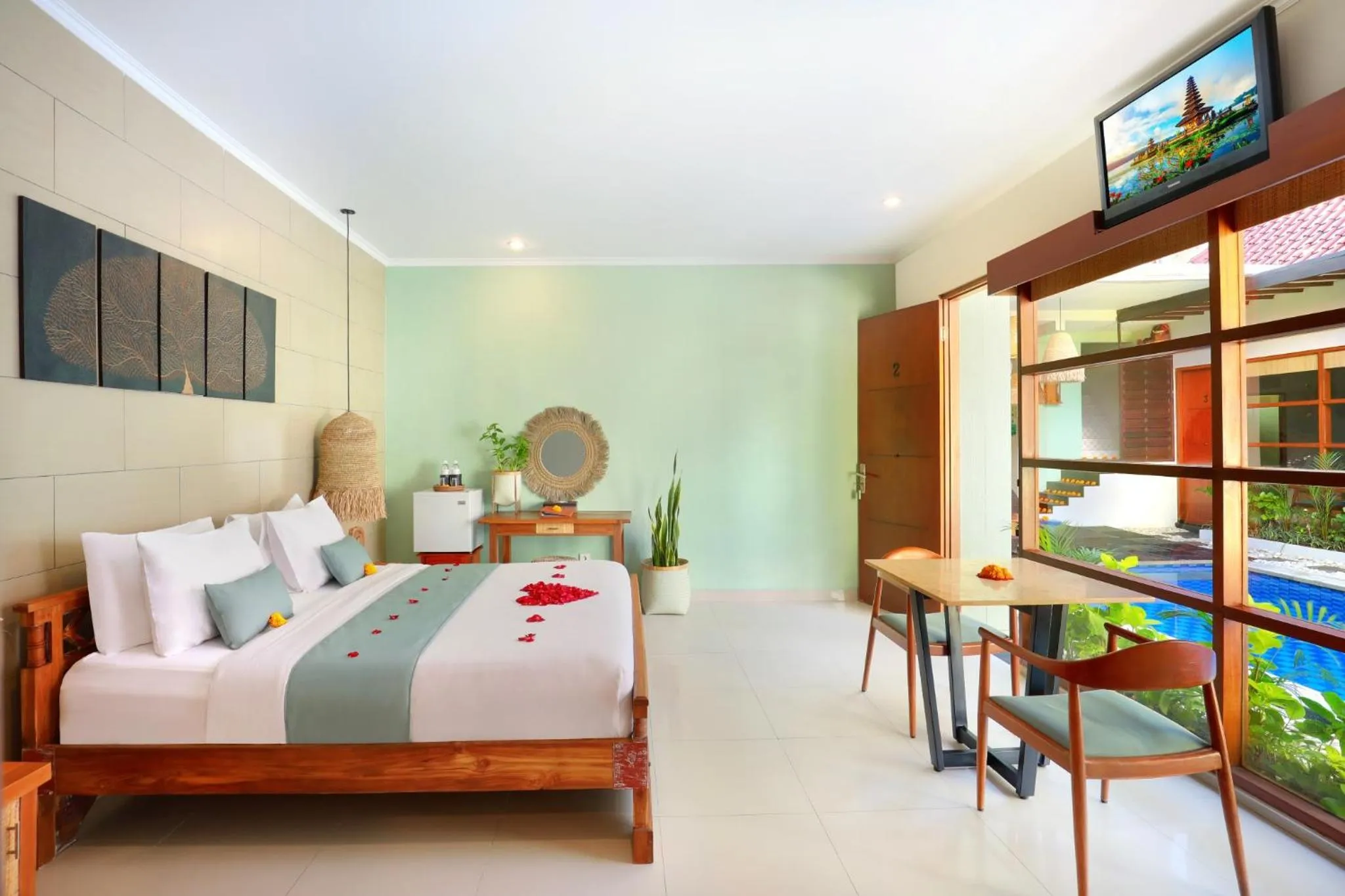 Photo of the whole room, Bed in The Vie Villa Legian