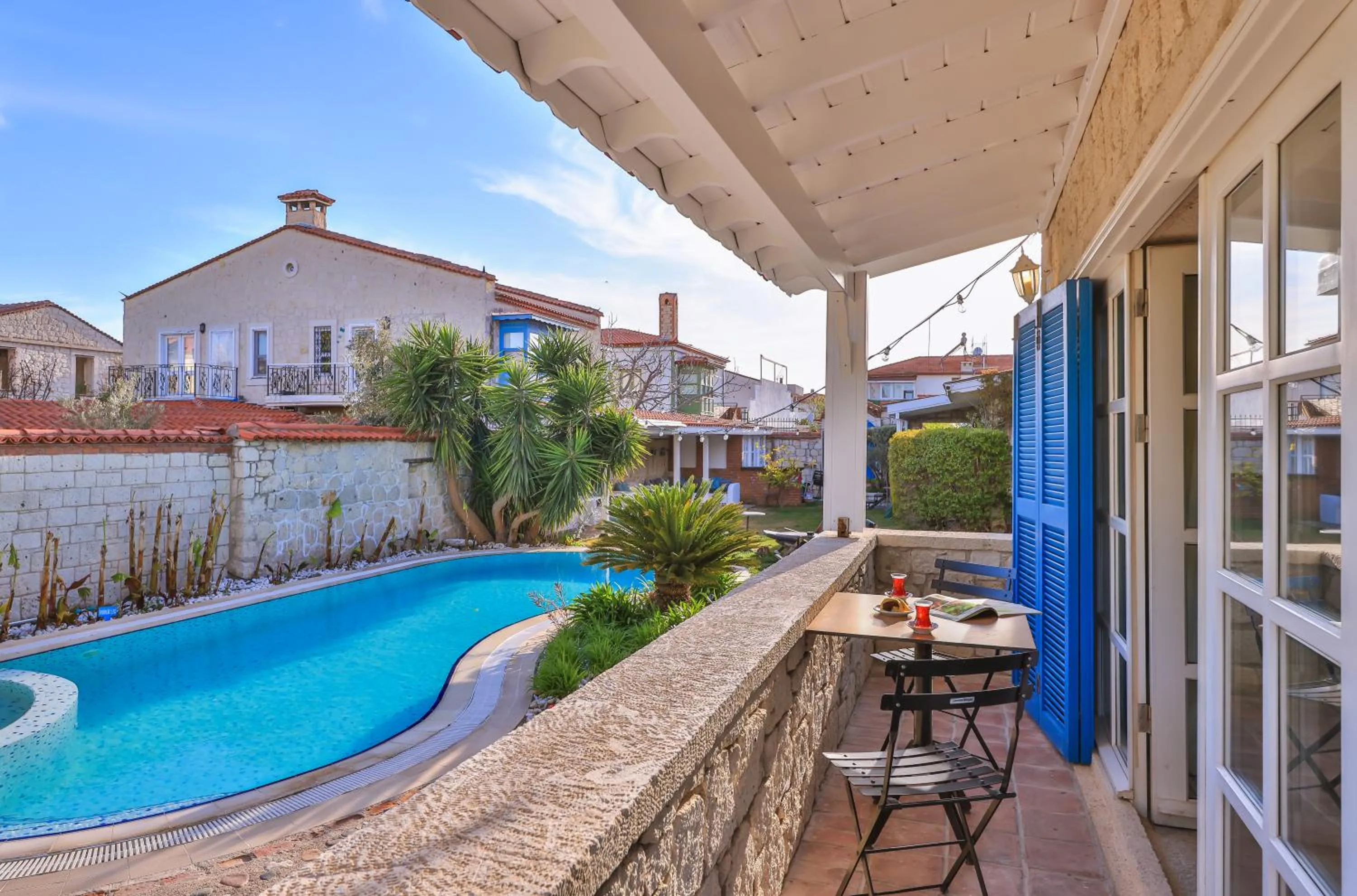 Balcony/Terrace in Cumbali Konak Hotel (Adults Only +12)