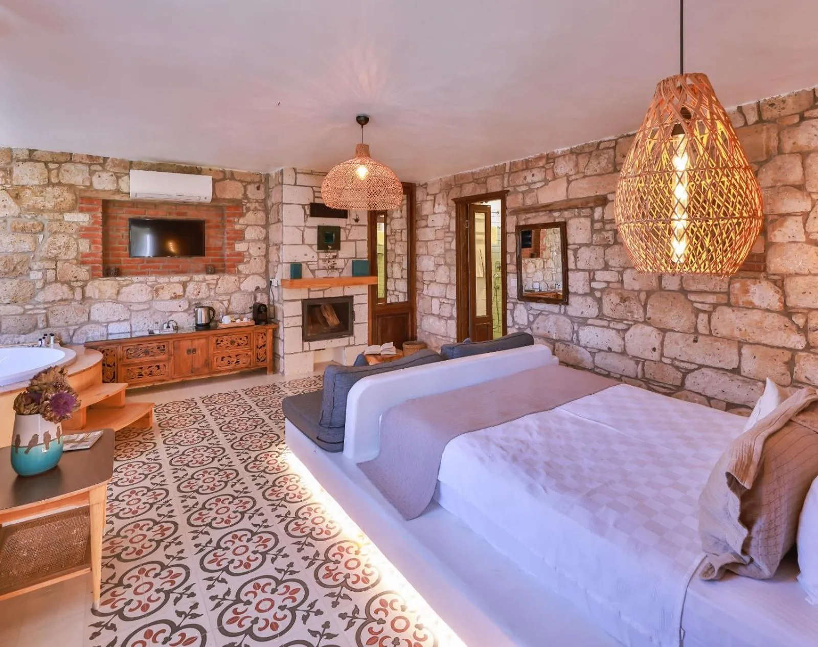 Bed in Cumbali Konak Hotel (Adults Only +12)