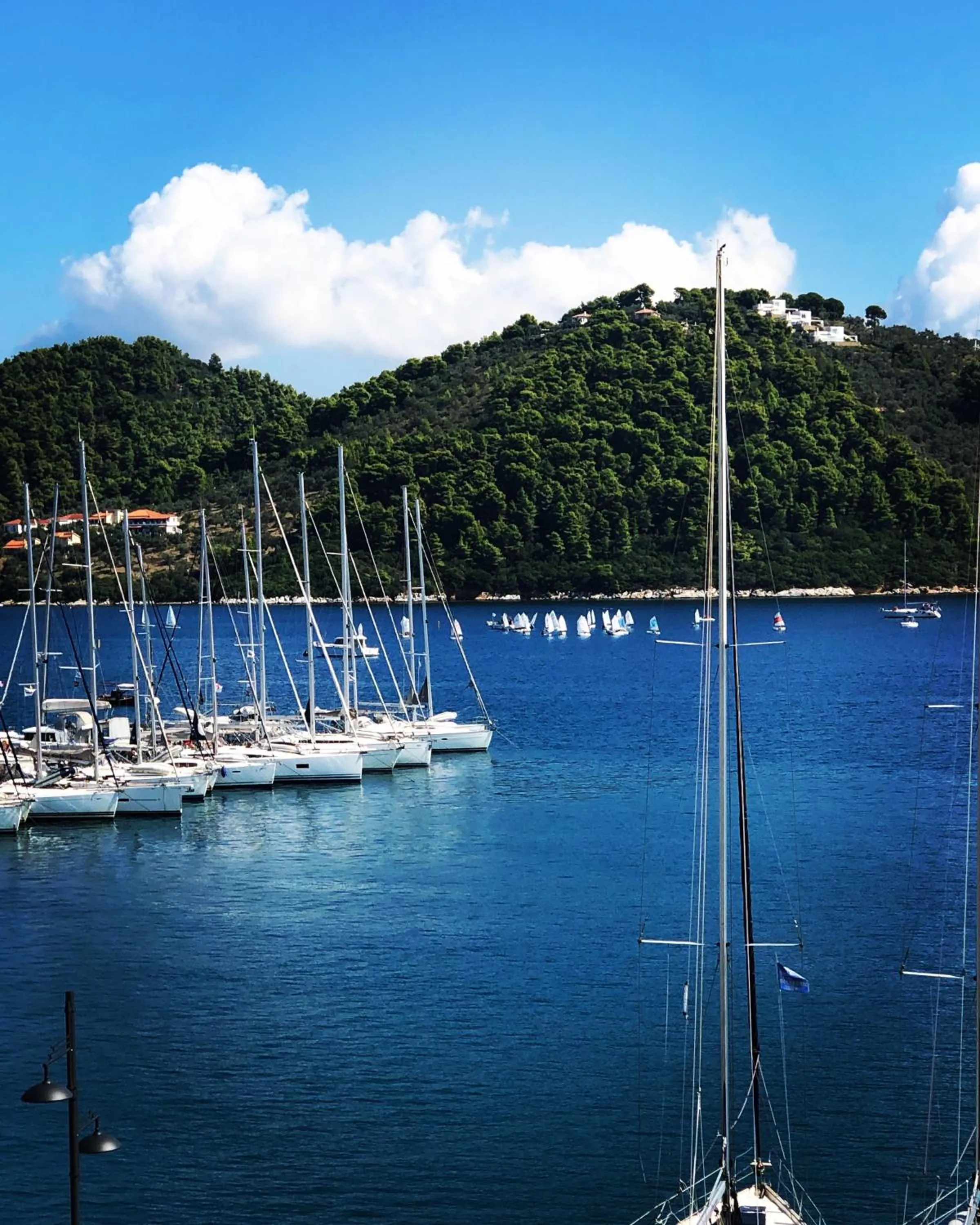 Natural landscape in Meltemi