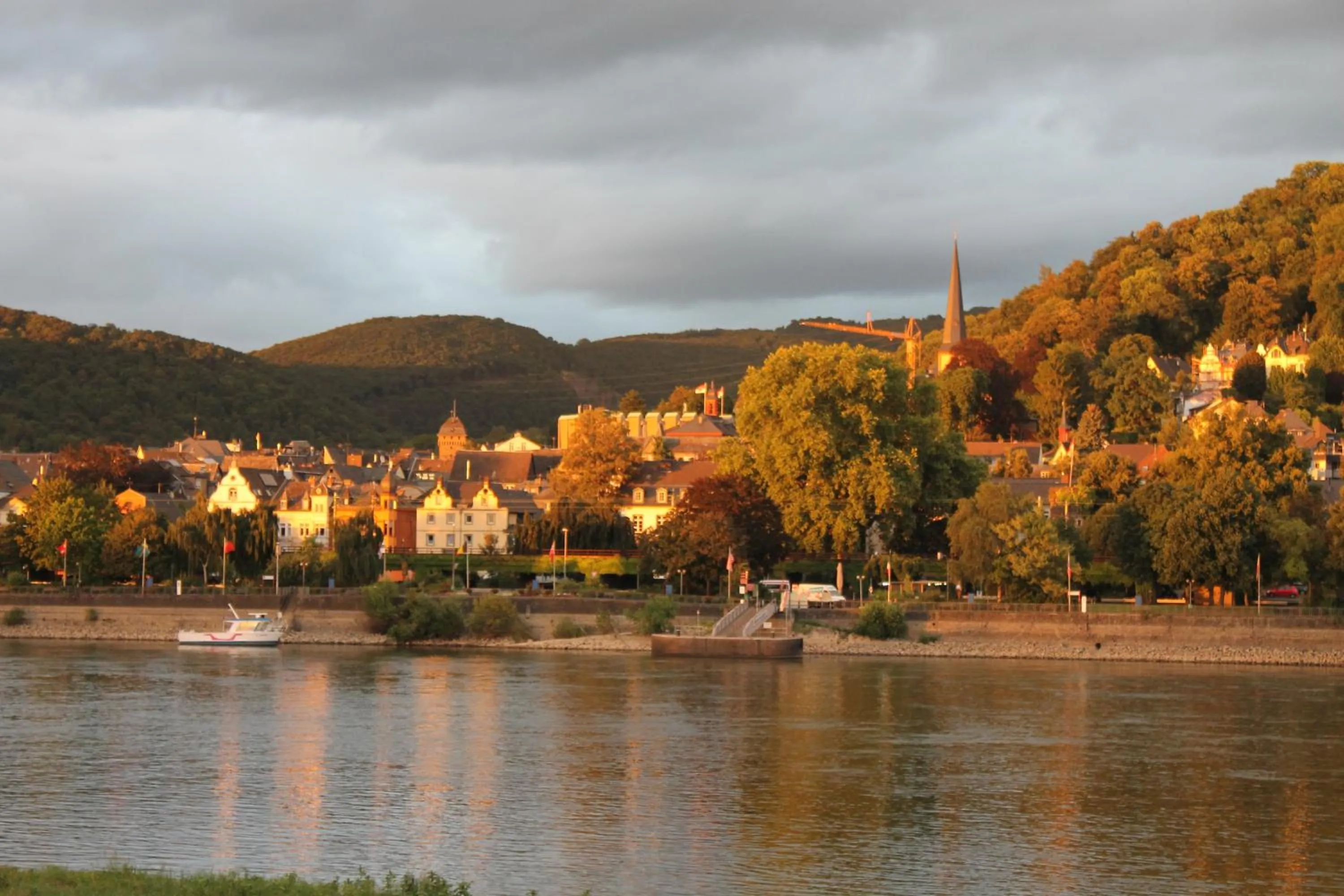 River view in RheinHotel ARTE