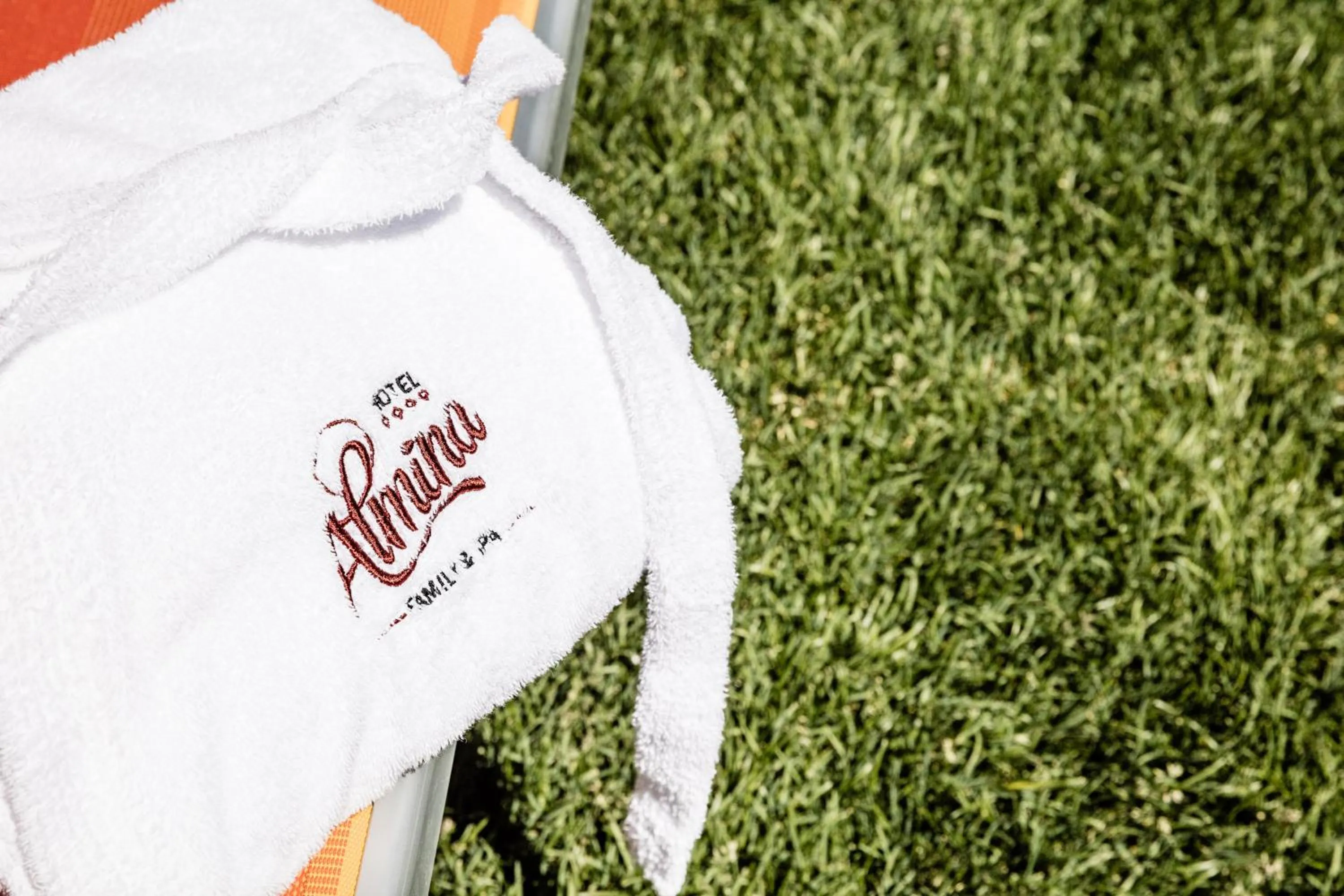 Logo/Certificate/Sign in Hotel Almina