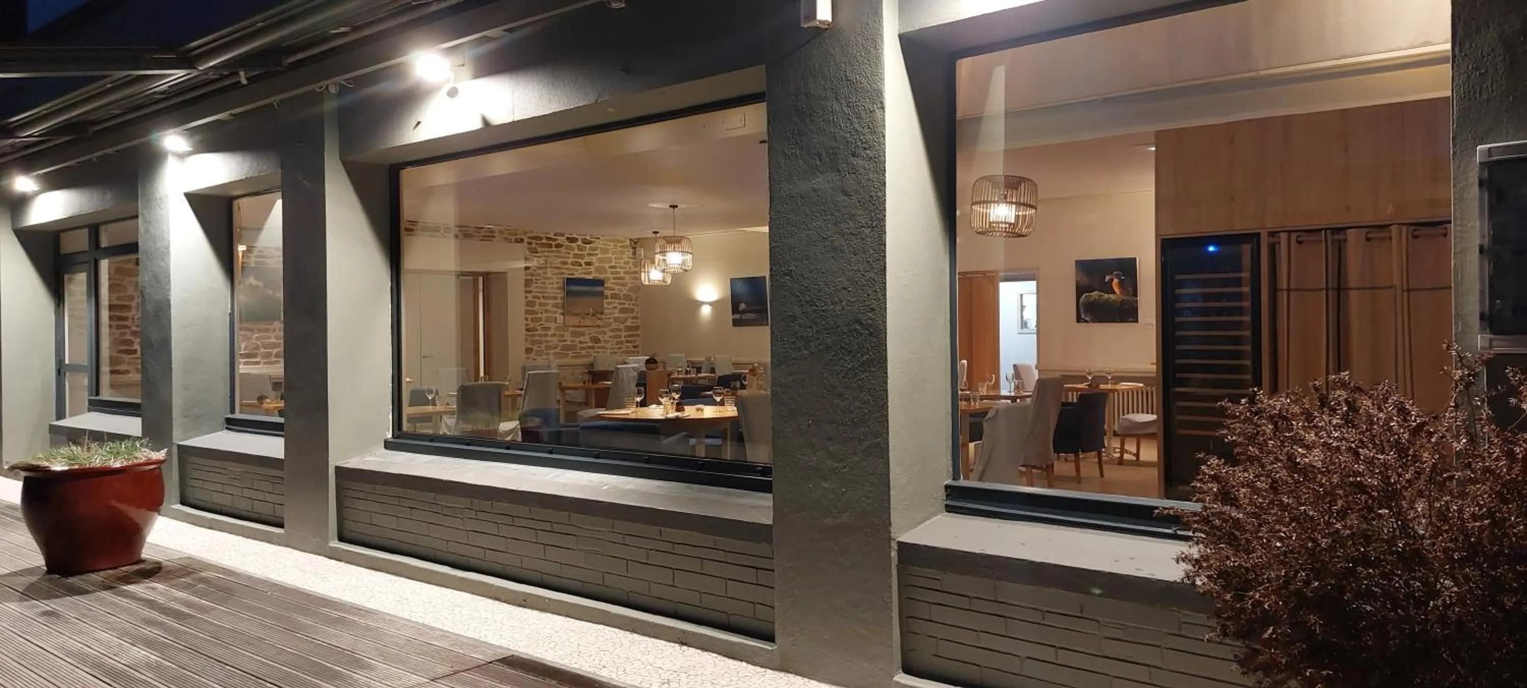 Restaurant/places to eat in Logis le Castel Ac'h