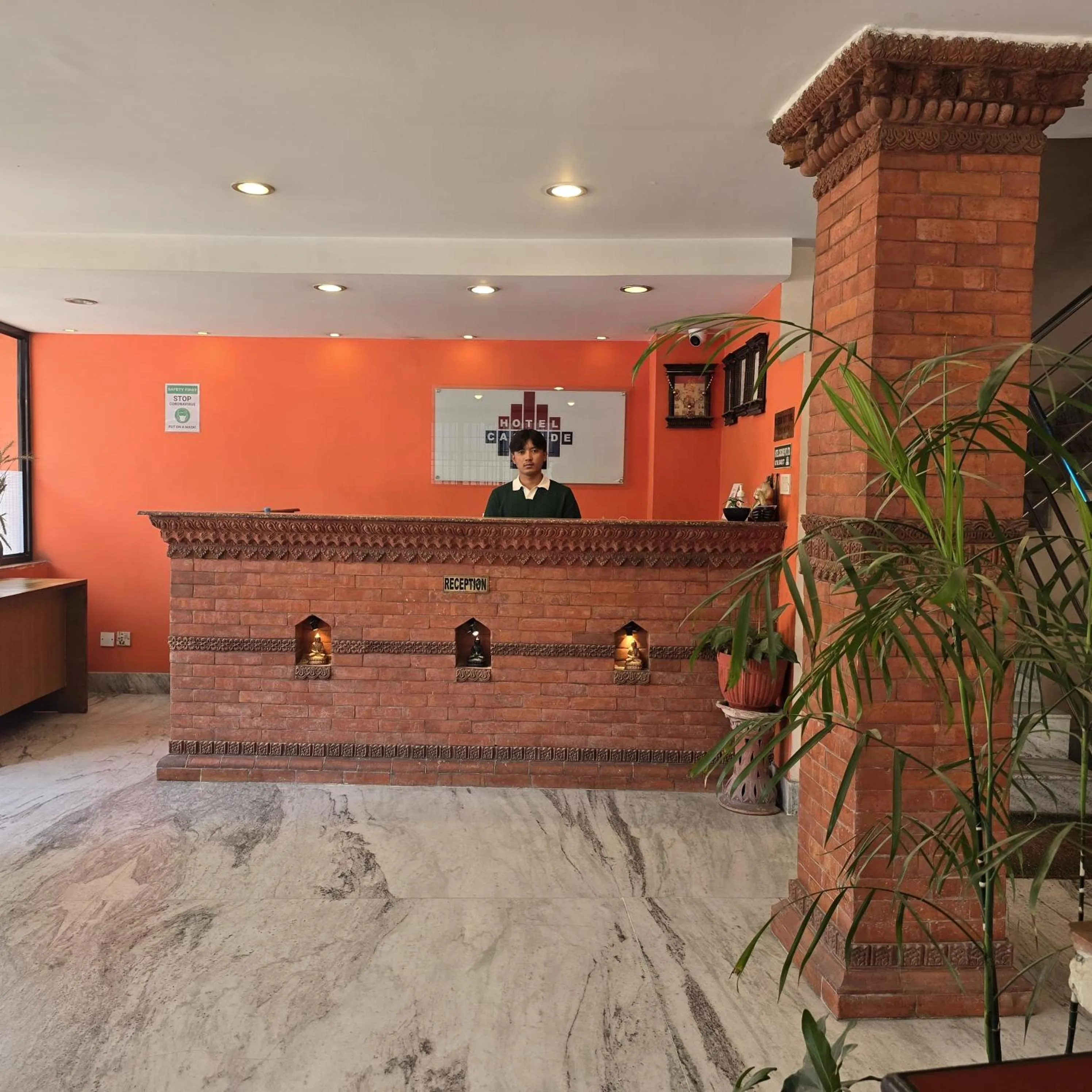 Lobby or reception in Cascade Hotel Kathmandu