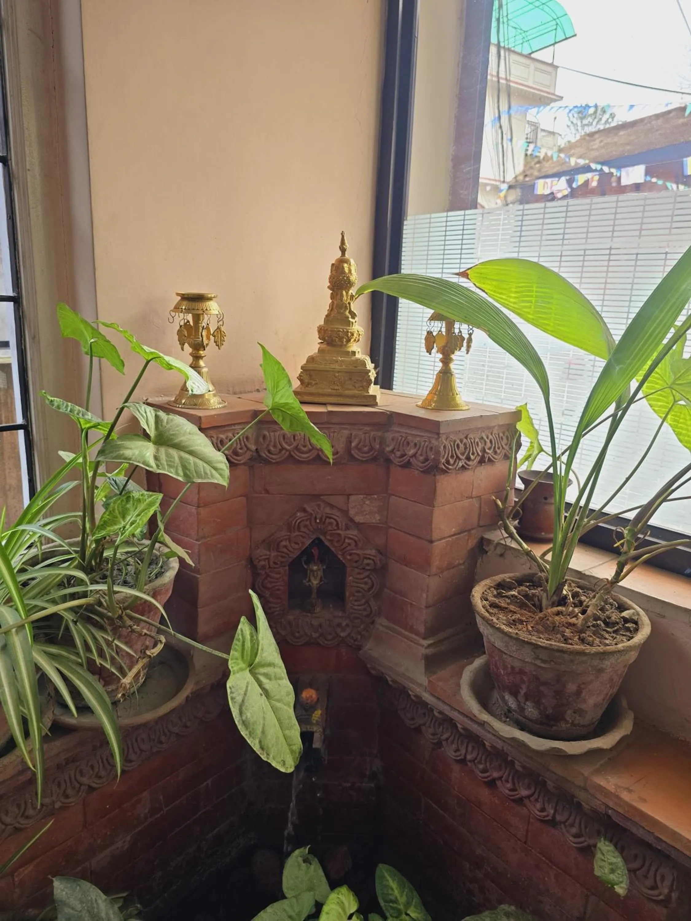 Garden view in Cascade Hotel Kathmandu