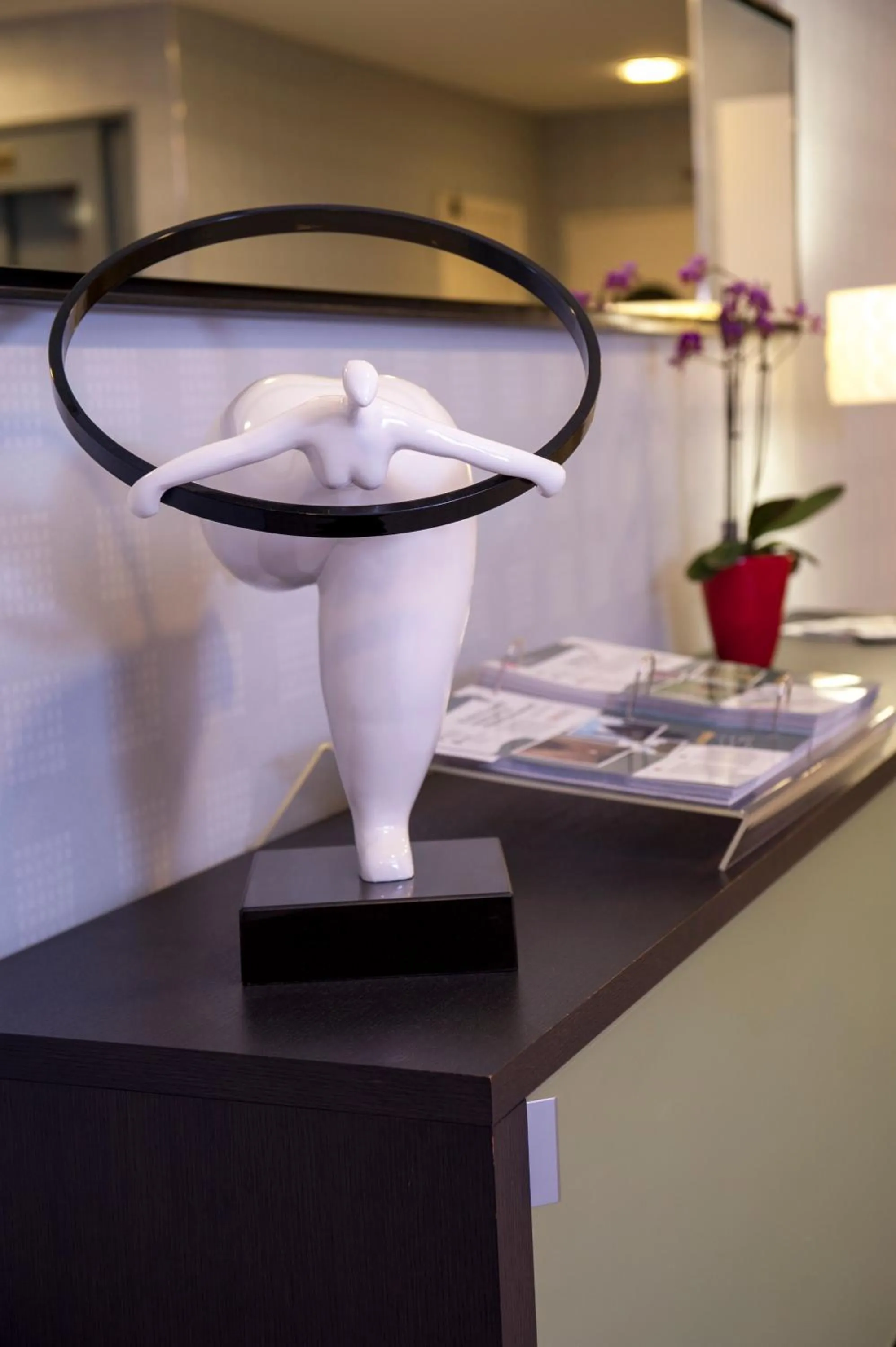 Lobby or reception in Brit Hotel Belfort Centre-Le Boreal